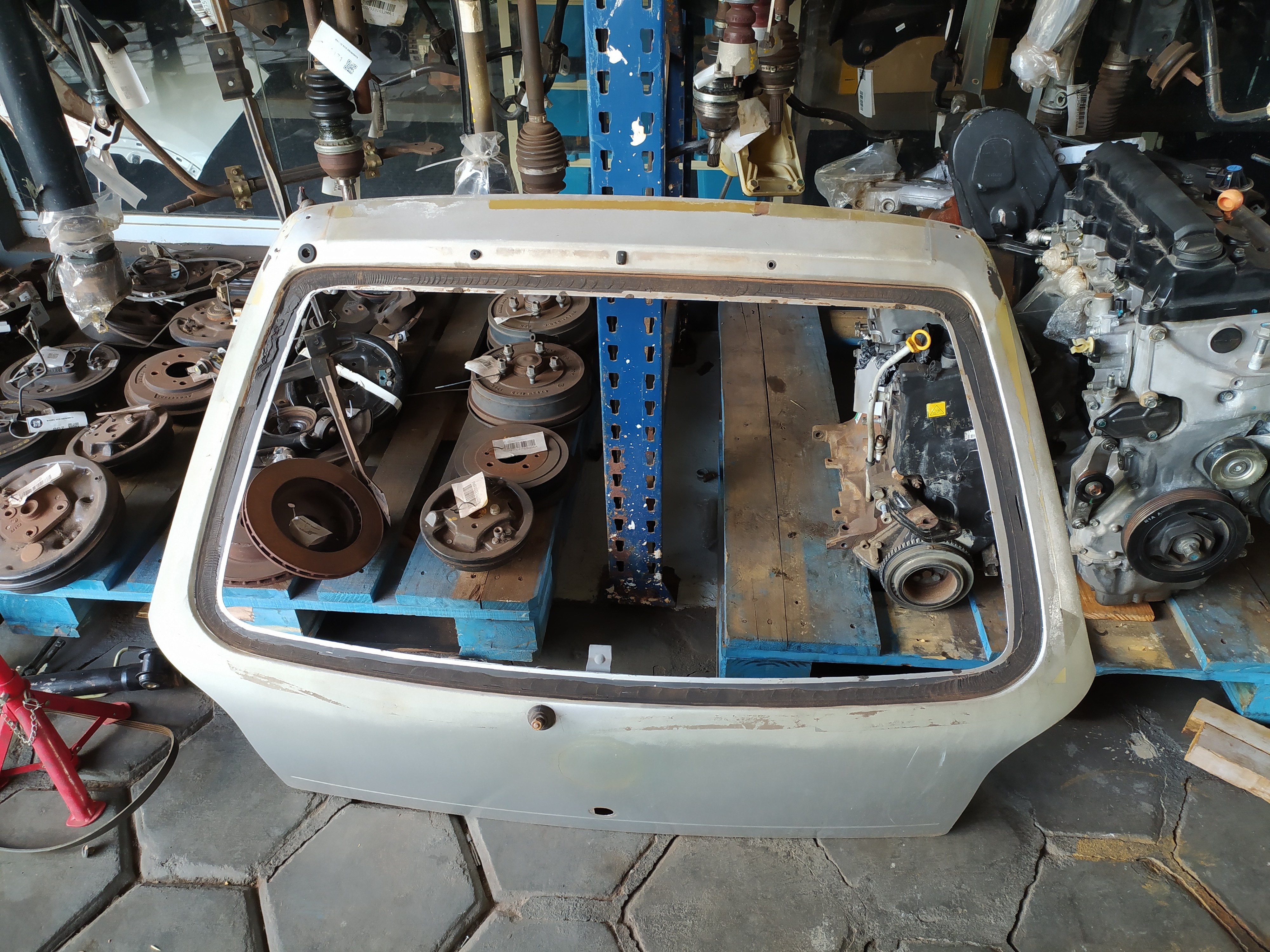 Tampa Traseira Porta Malas Volkswagen Gol 2002 V17 Balcã
