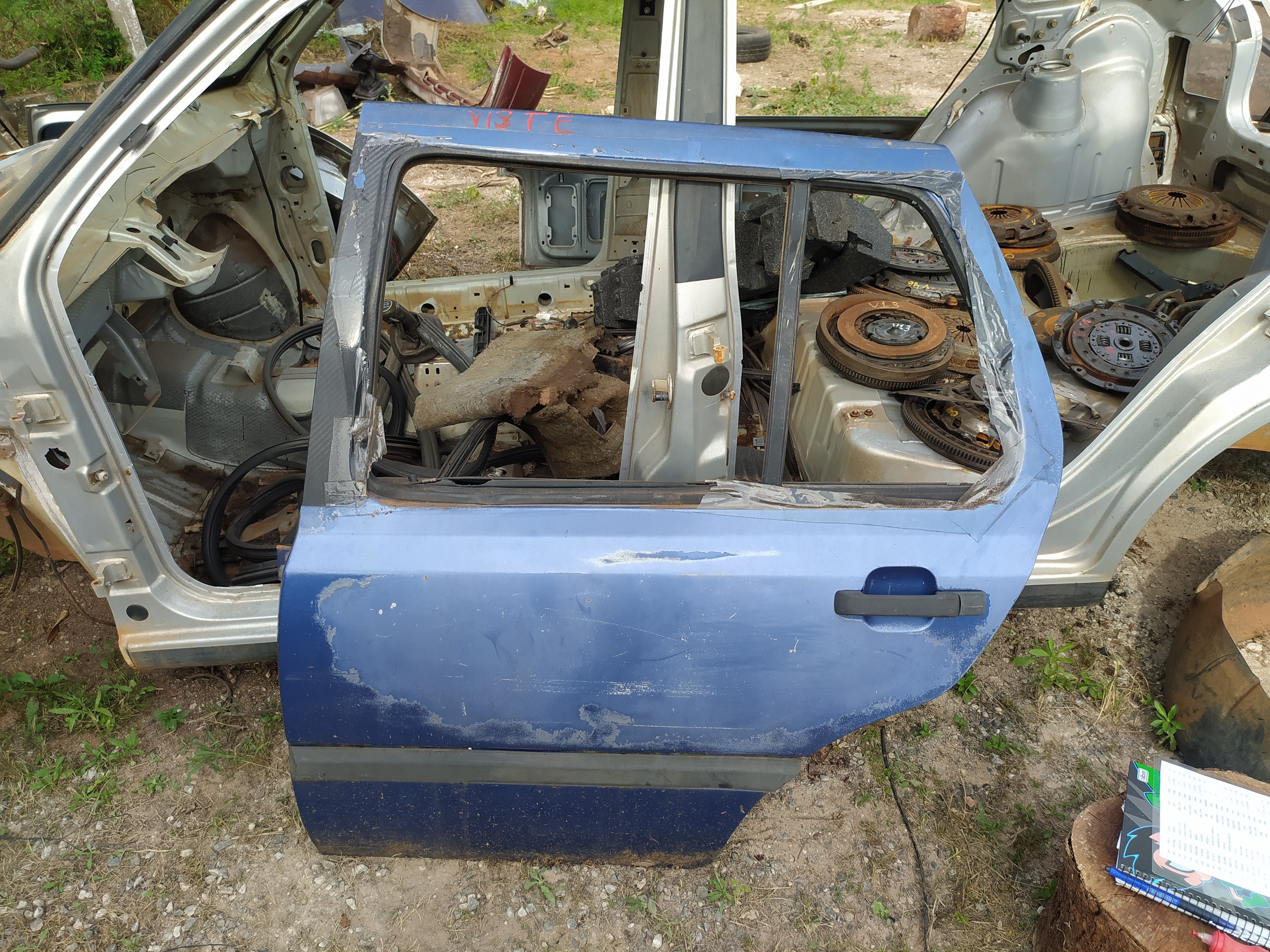 Porta Traseira Esquerda Volkswagen Golf 1995 V13 Balcão