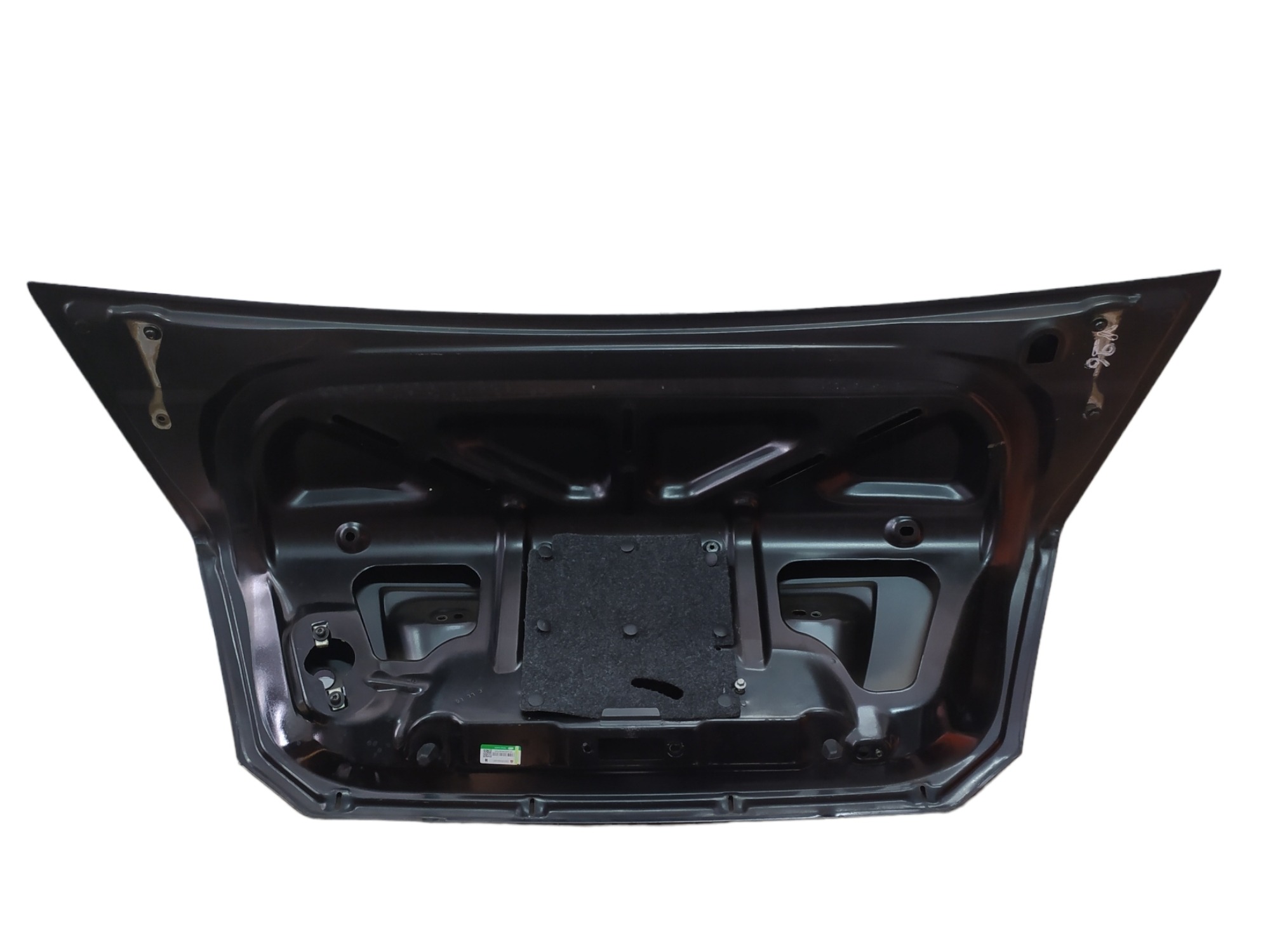 Tampa Traseira Ford Fiesta Sedan 2005 A 2011 V96 – Preto Preto 5