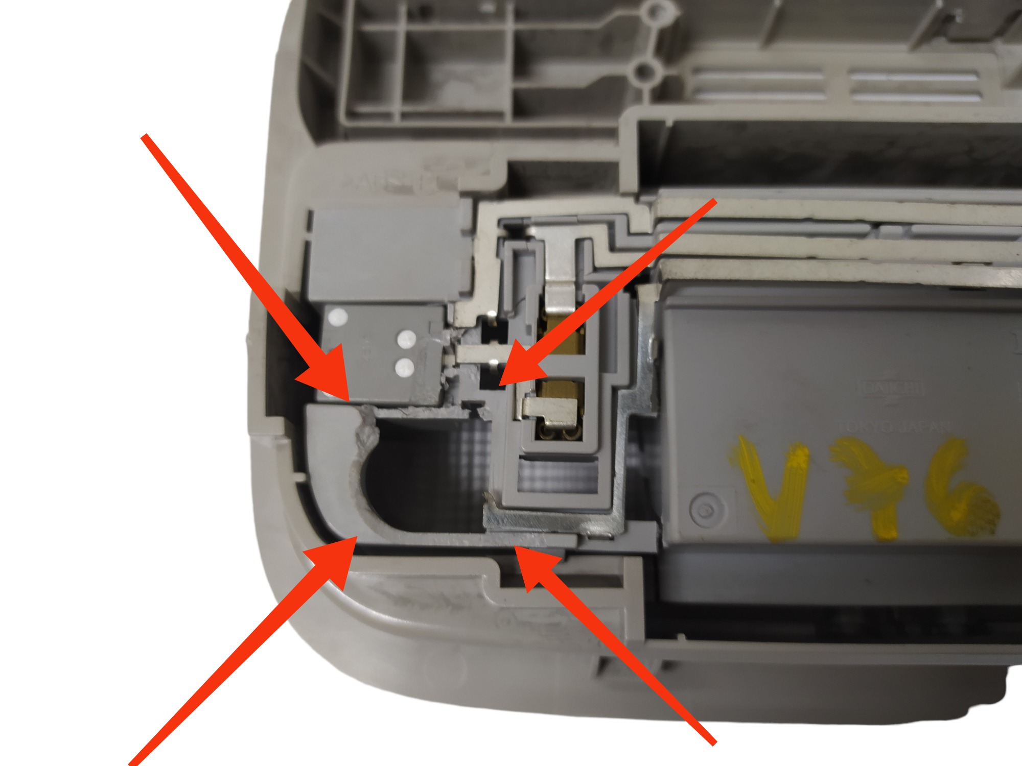 Luz Teto Cortesia Honda Hr-v 2015 2016 V76 7