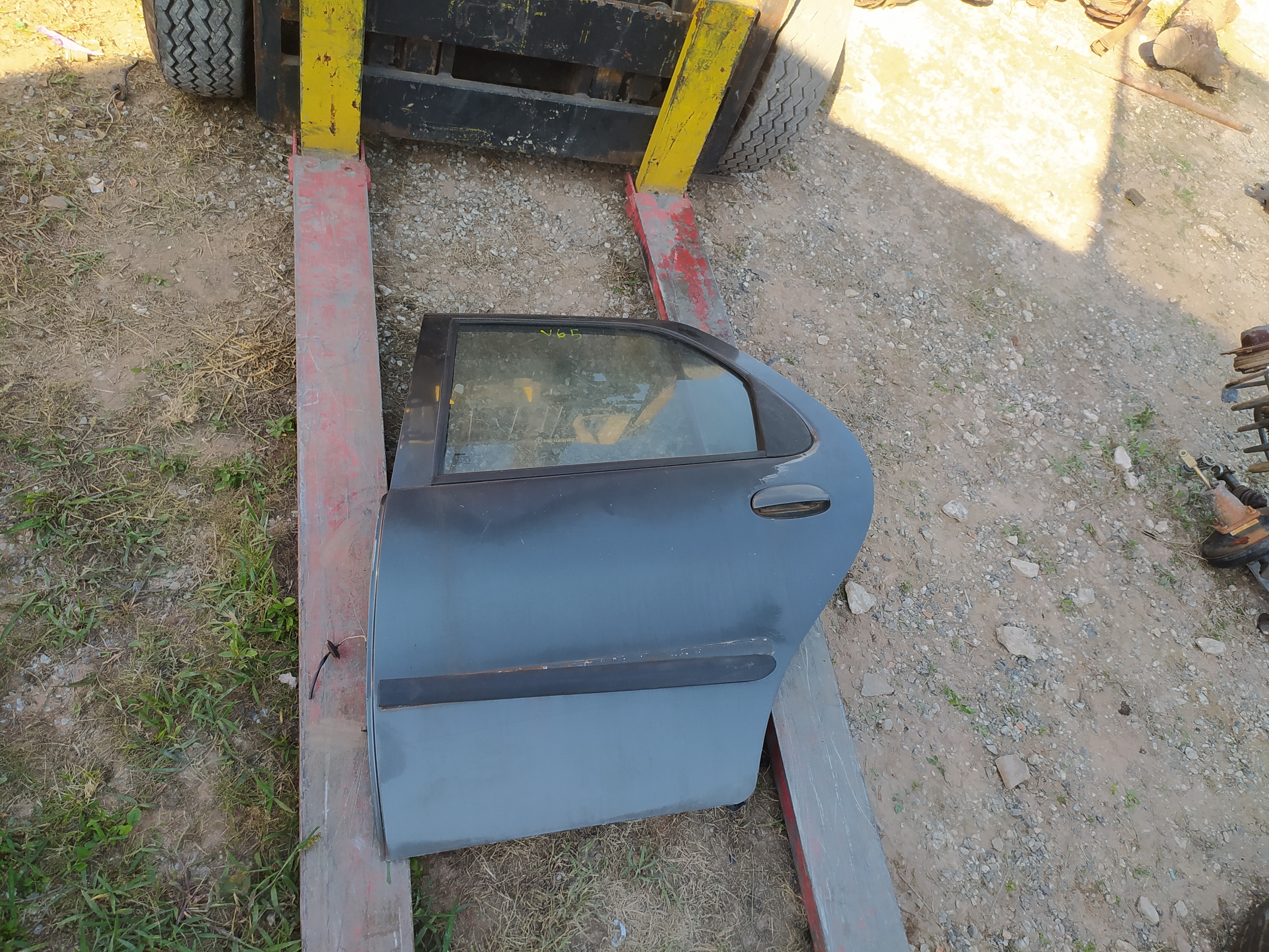 Porta Traseira Esquerda Fiat Palio 2001 2002 V65 Balcão