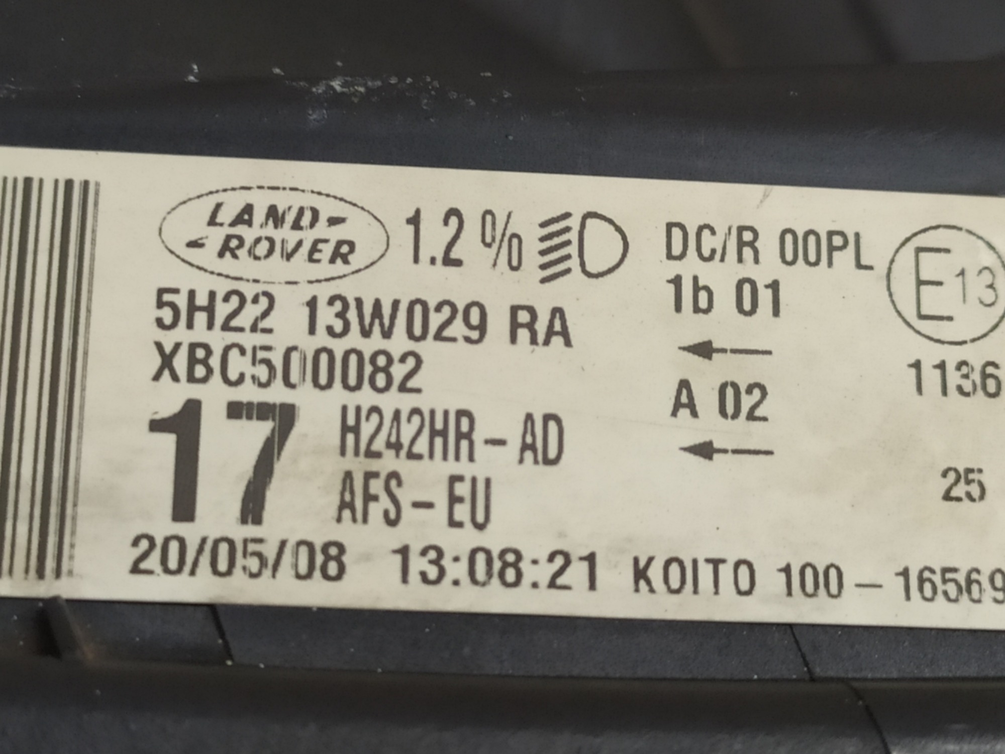 Farol Direito Land Rover Discovery 3 2008 V92 Direito 10