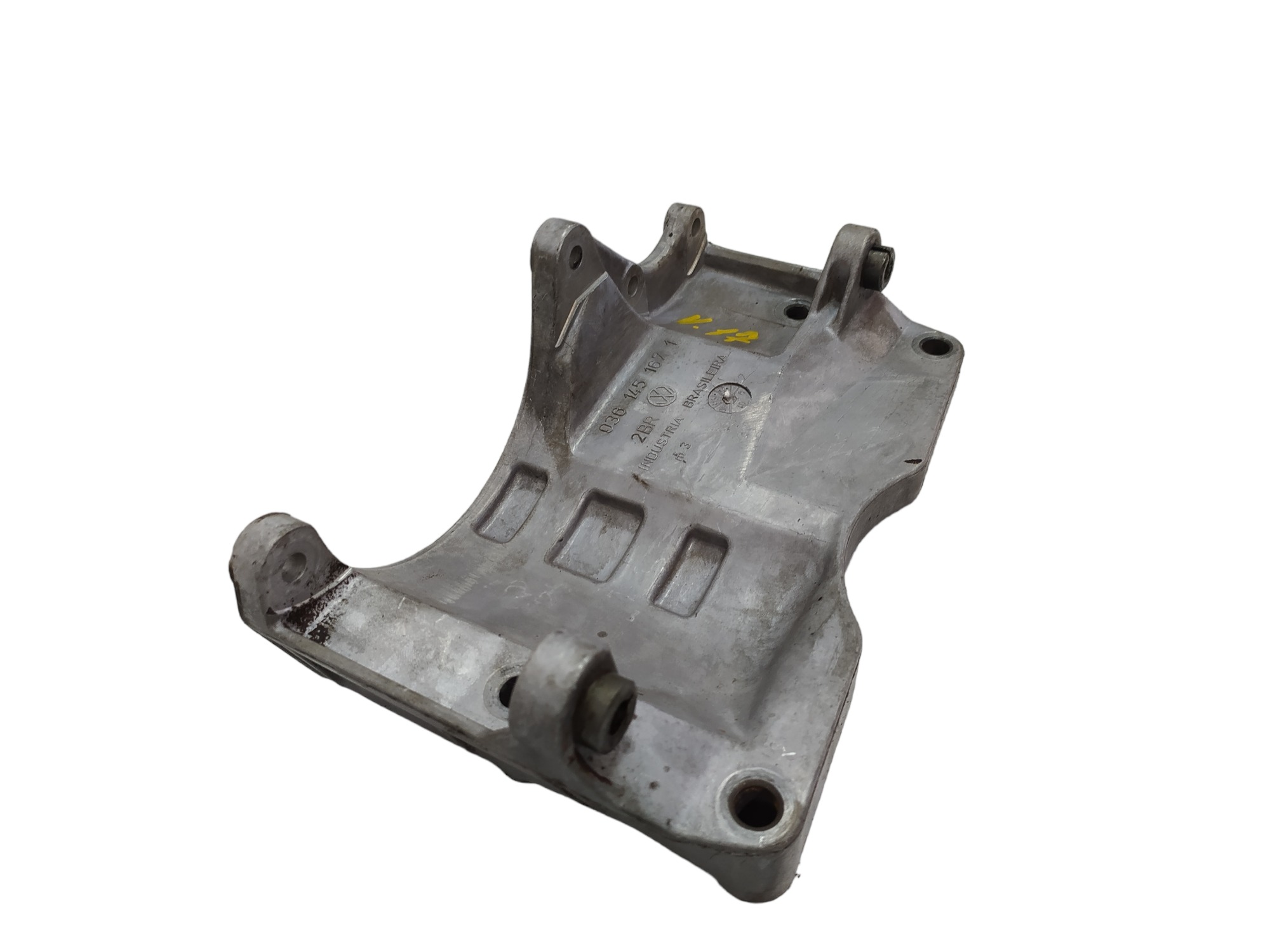 Suporte De Bomba Direção E Ar Volkswagen Gol 2002 V17 4