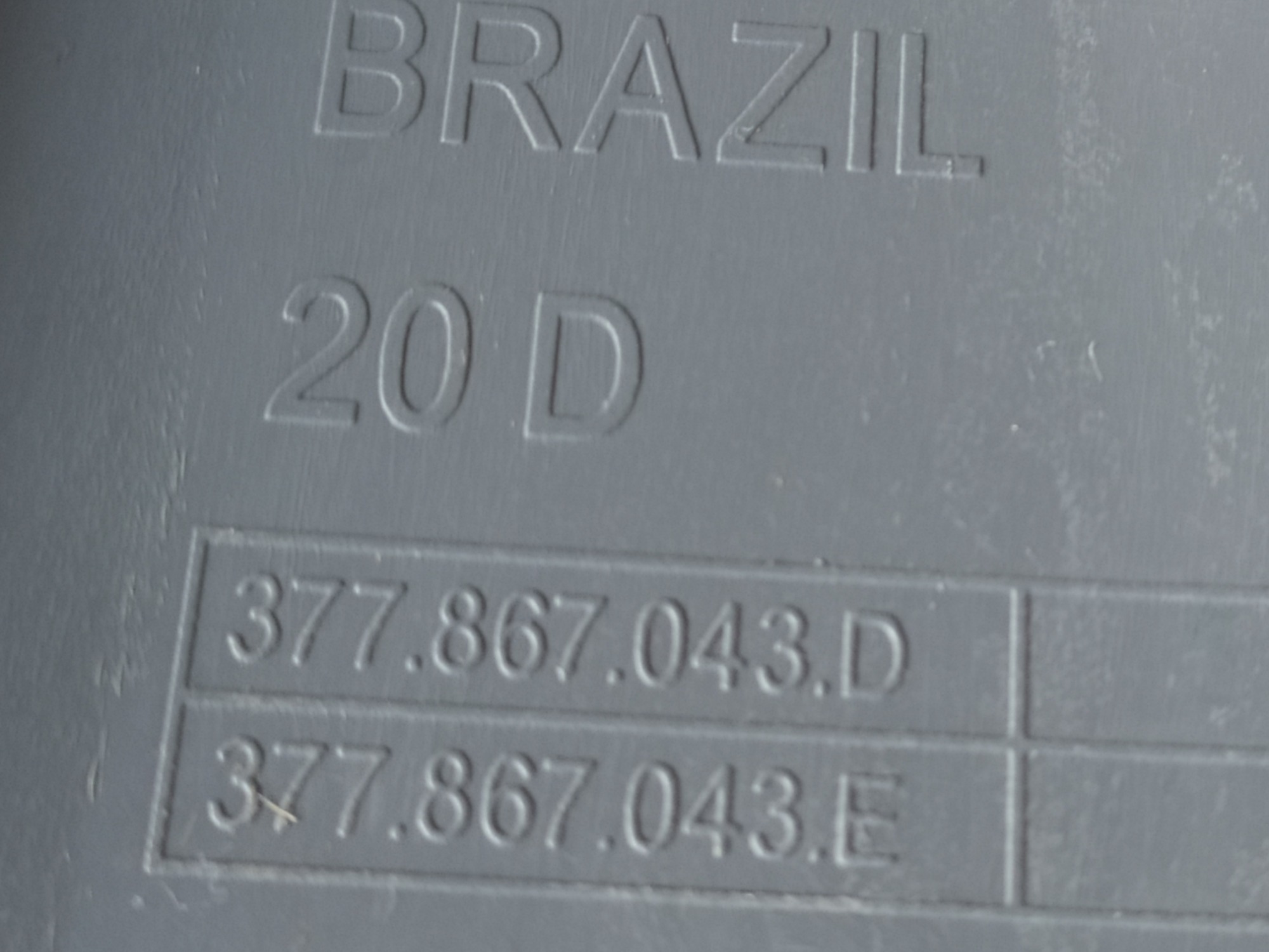 Forro Da Porta Traseira Esquerdo Vw Gol G4 2011 2012 V83 7