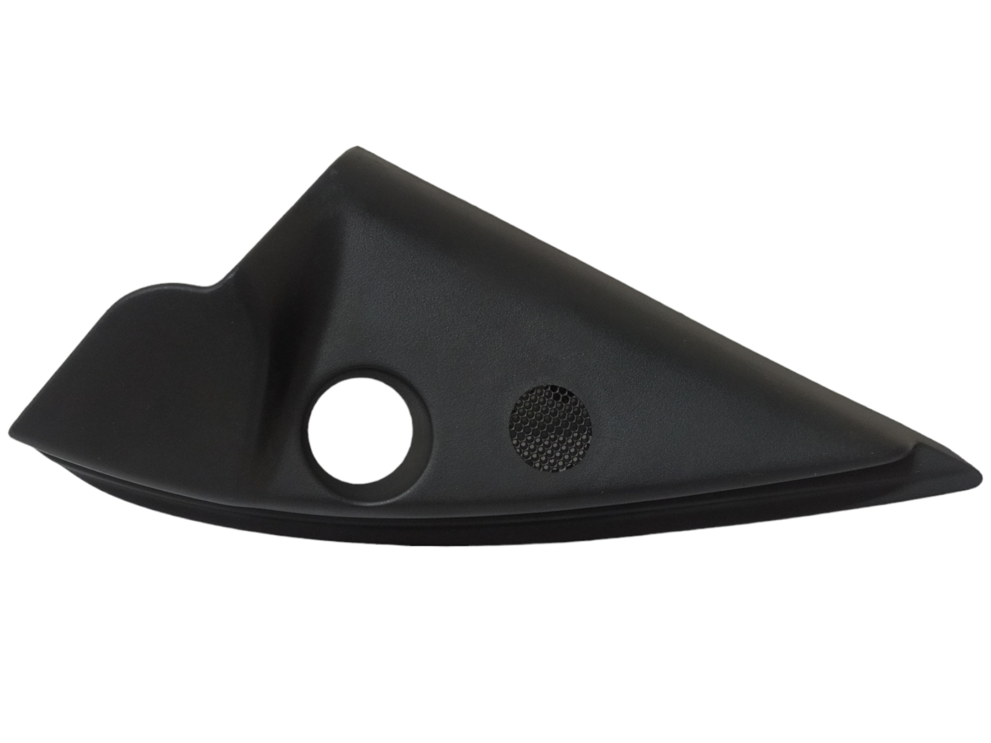 Moldura Interna Retrovisor Esquerdo Peugeot 207 2012 V90 Preto