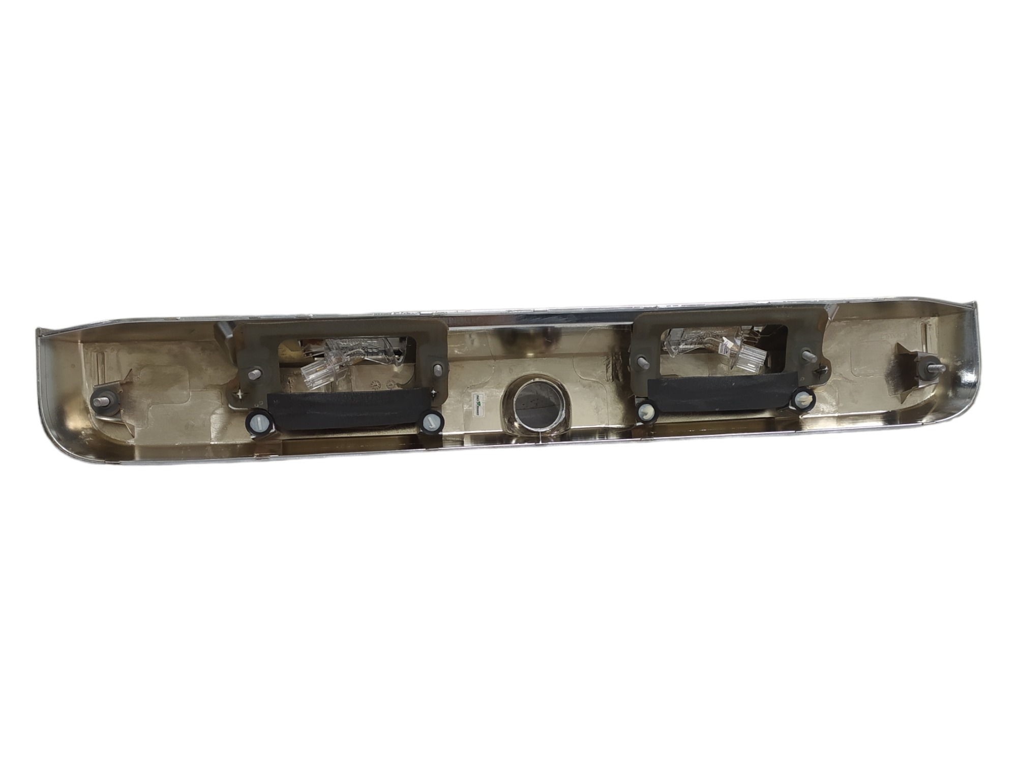 Friso Da Tampa Traseira  Lampada Renault Duster 2012 Cromado 4
