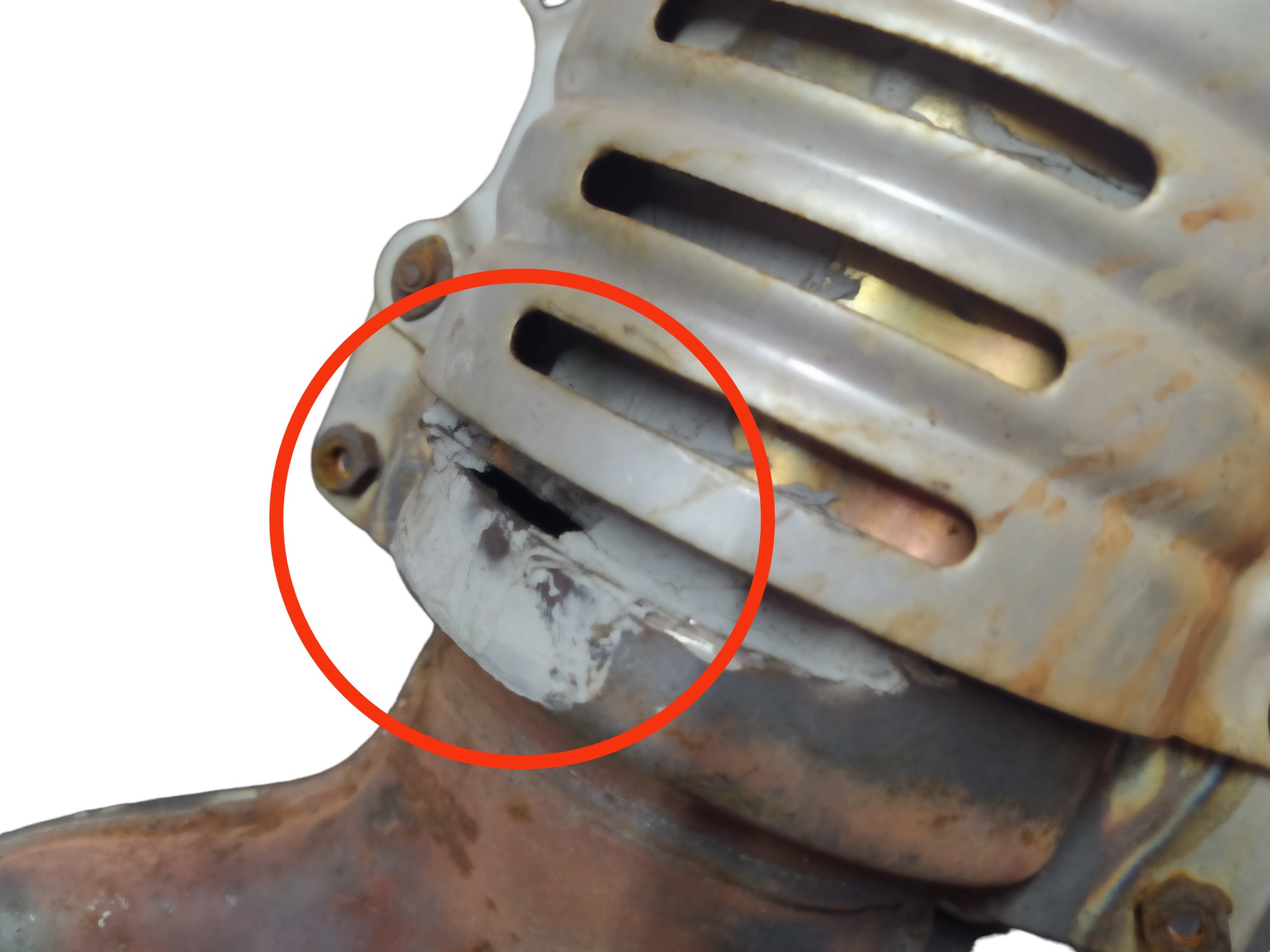 Coletor De Escape e Catalisador Honda Civic 2003 V88 Balcao 3