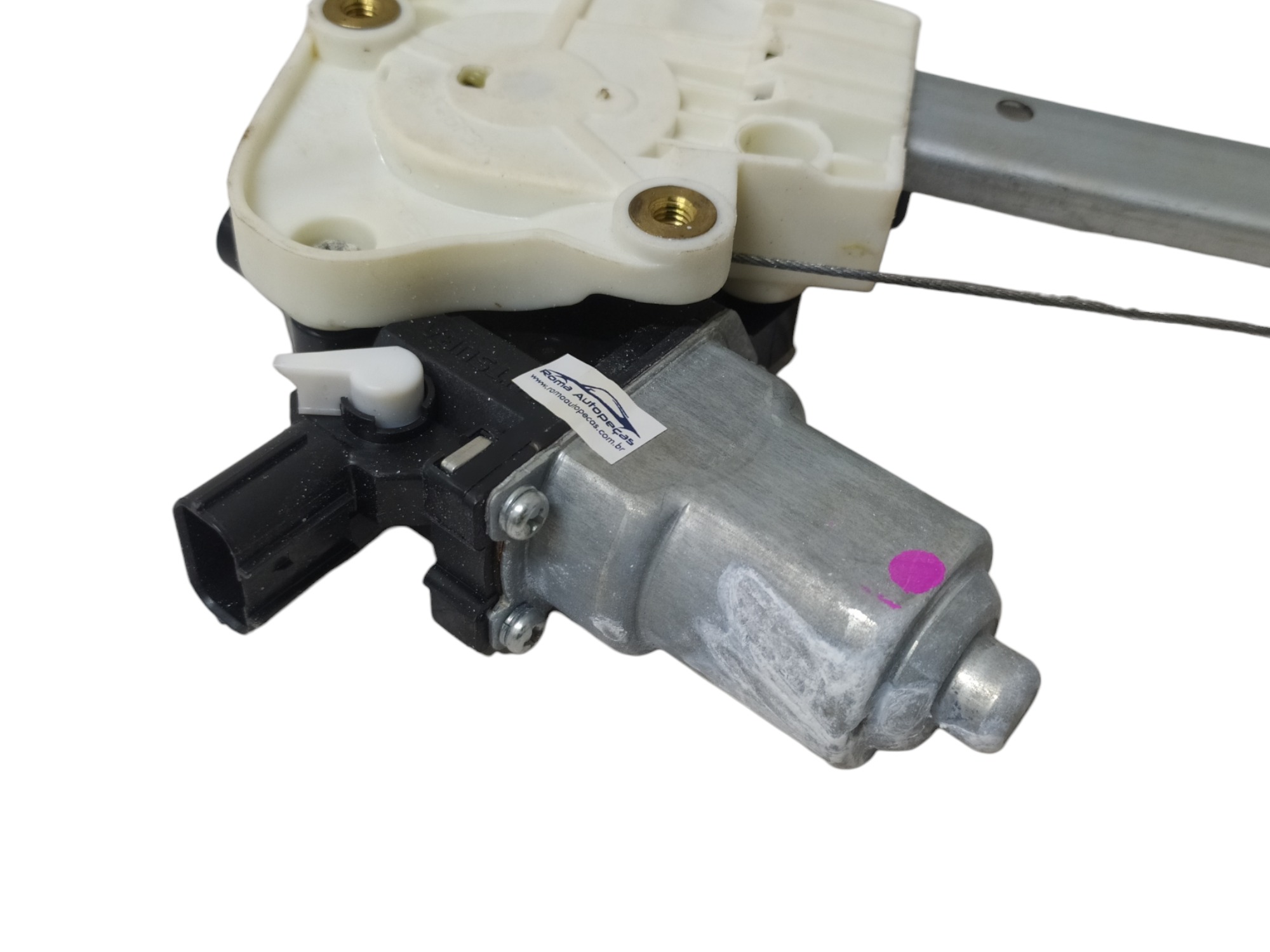 Máquina Vidro Traseira Esquerda E Motor Honda Civic 2014 6