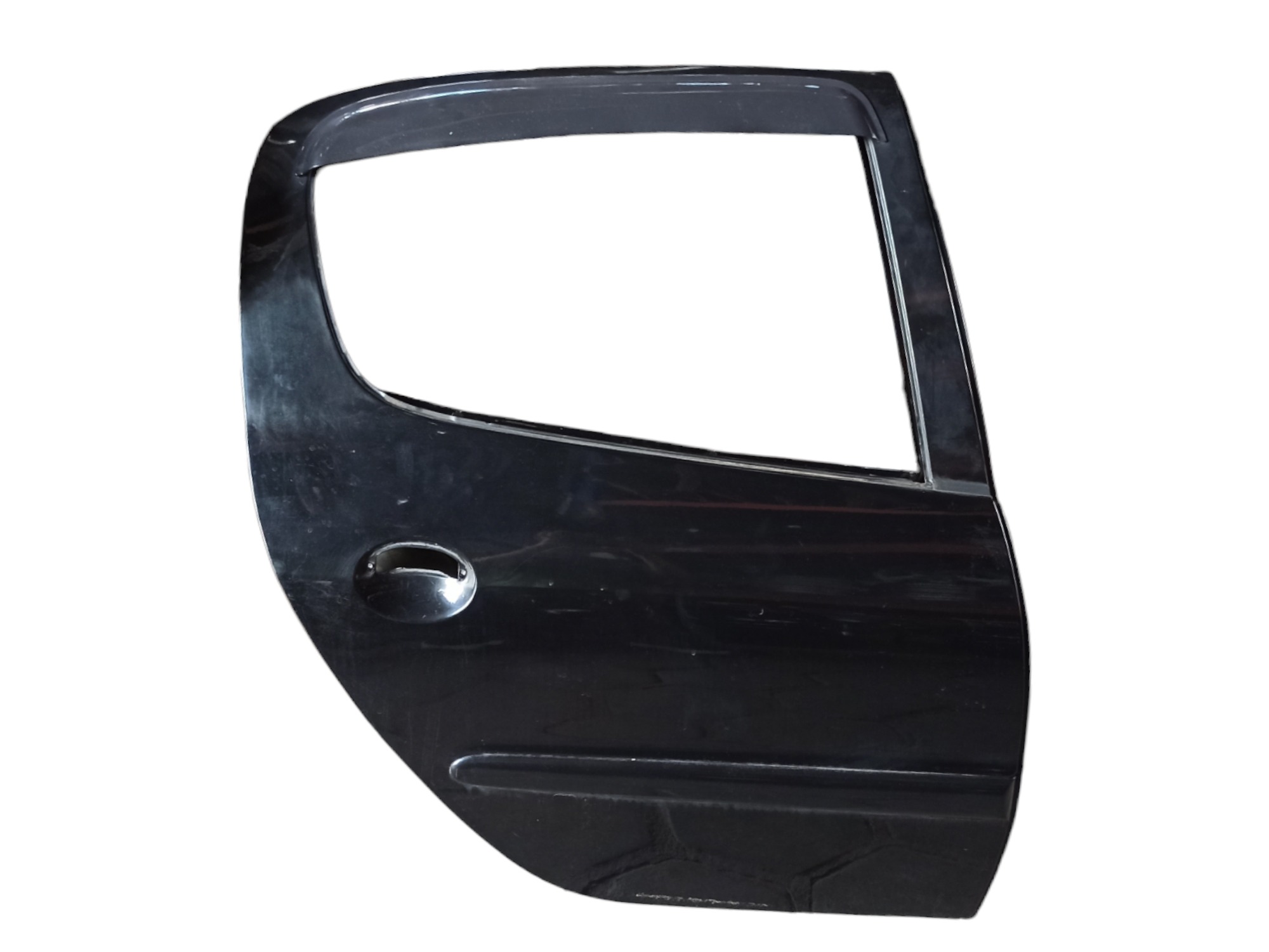 Porta Traseira Direita Peugeot 207 1.4 2012 4 Portas V90 Traseira Direito Preto
