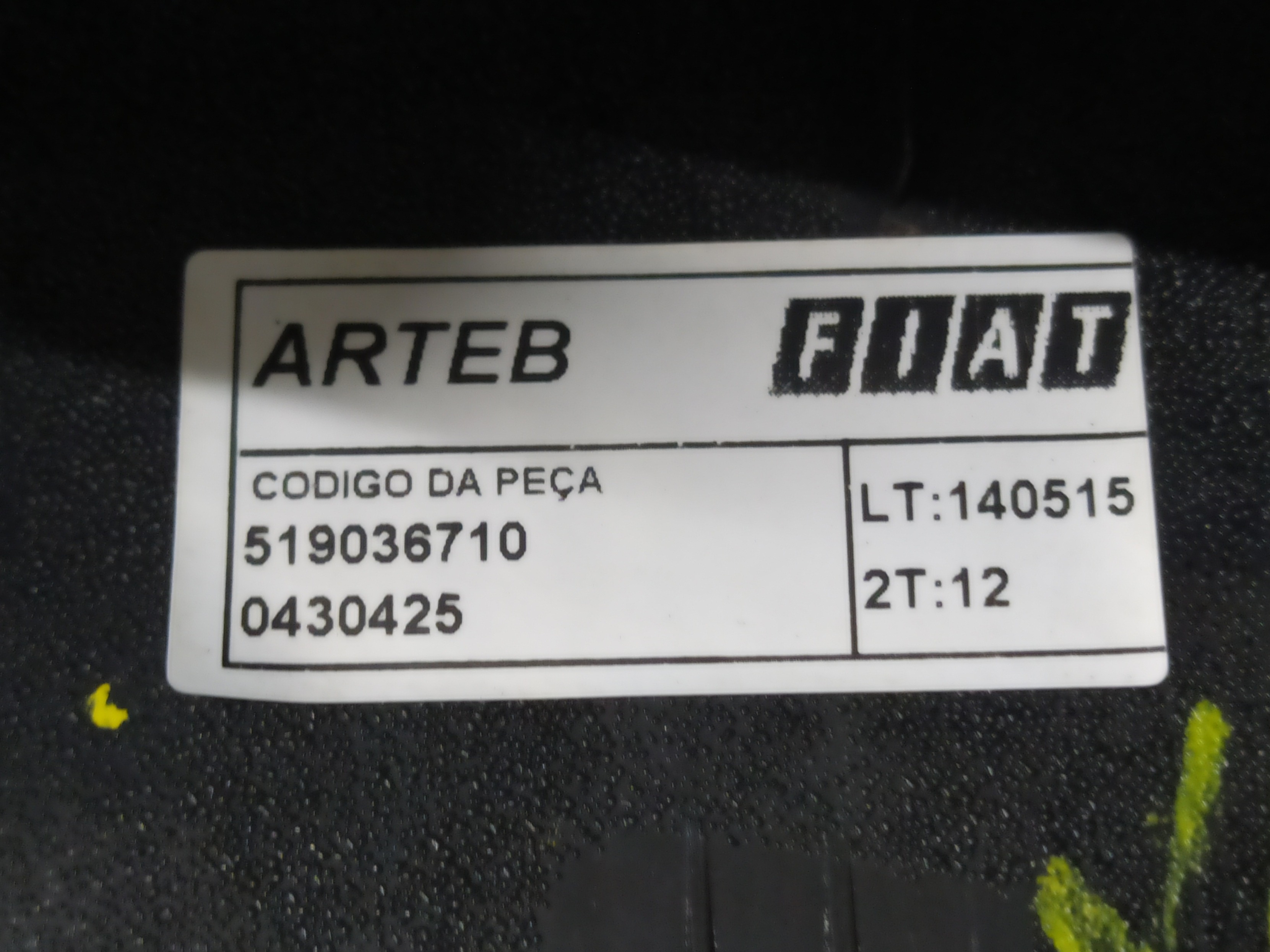 Lanterna Traseira Esquerda Fiat Uno 1.0 2014 519036710 V85 Esquerdo 7