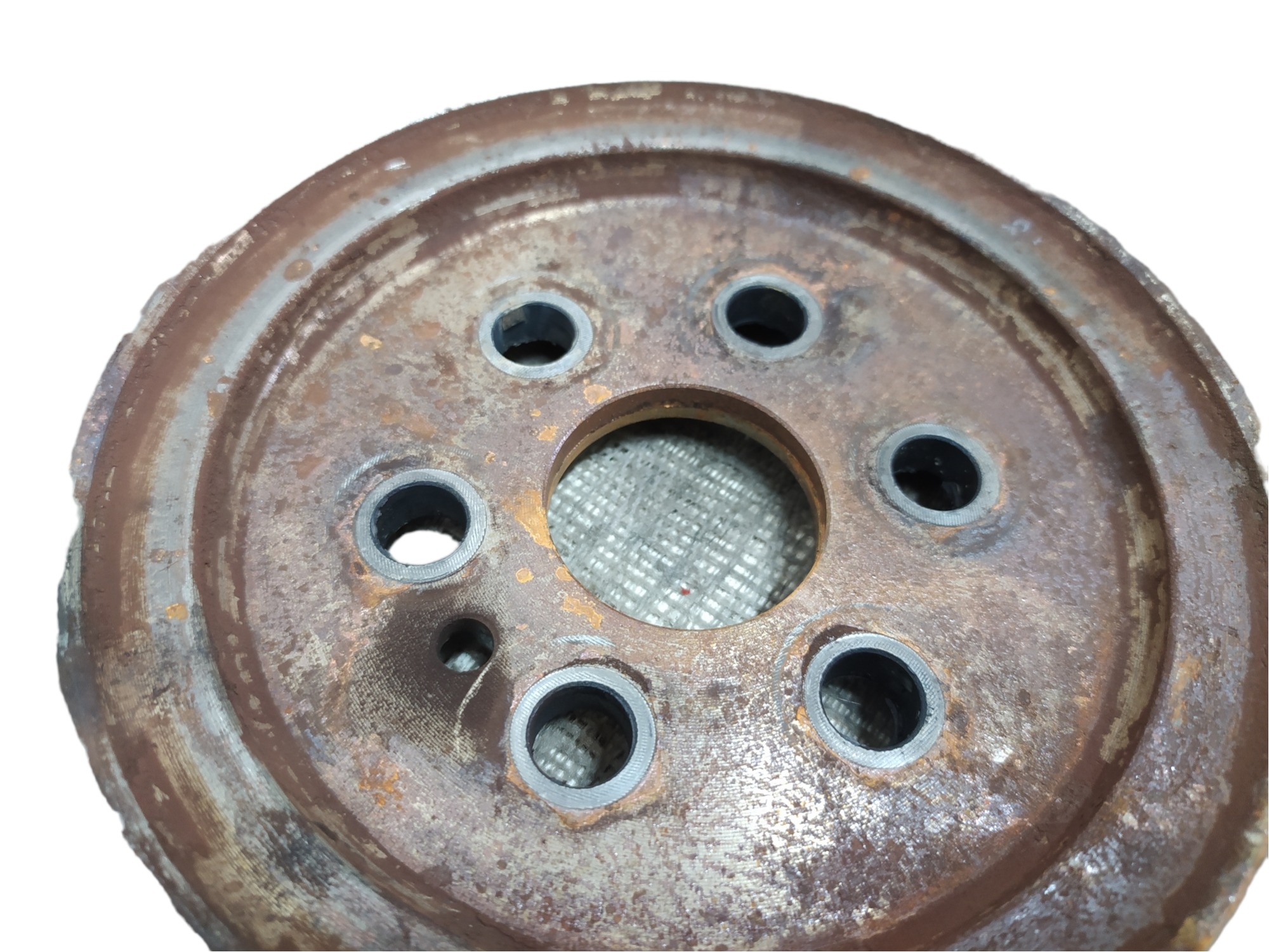 Volante Do Motor Ford Fiesta 1.0 2002 Xs6e6375ad V30 7