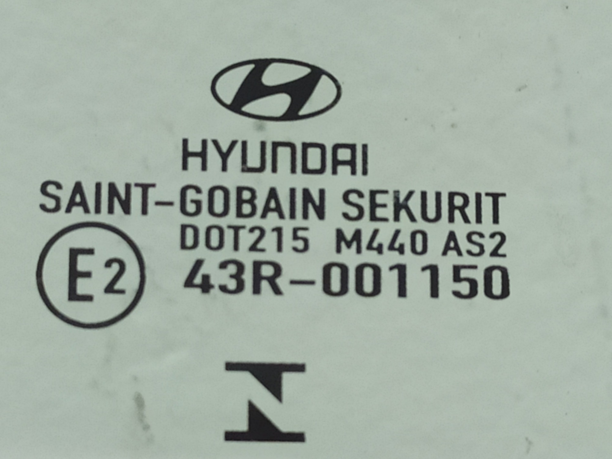 Vidro Porta Traseira Esquerda Hyundai Hb20 1.6 2014 V69 6