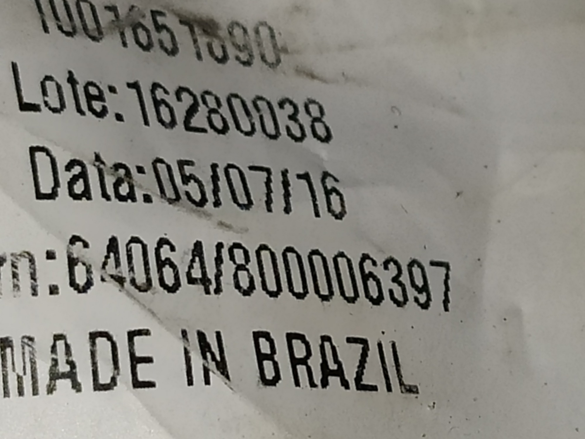 Coifa Da Alavanca De Mão Fiat Palio 2016 800006397 V84 6