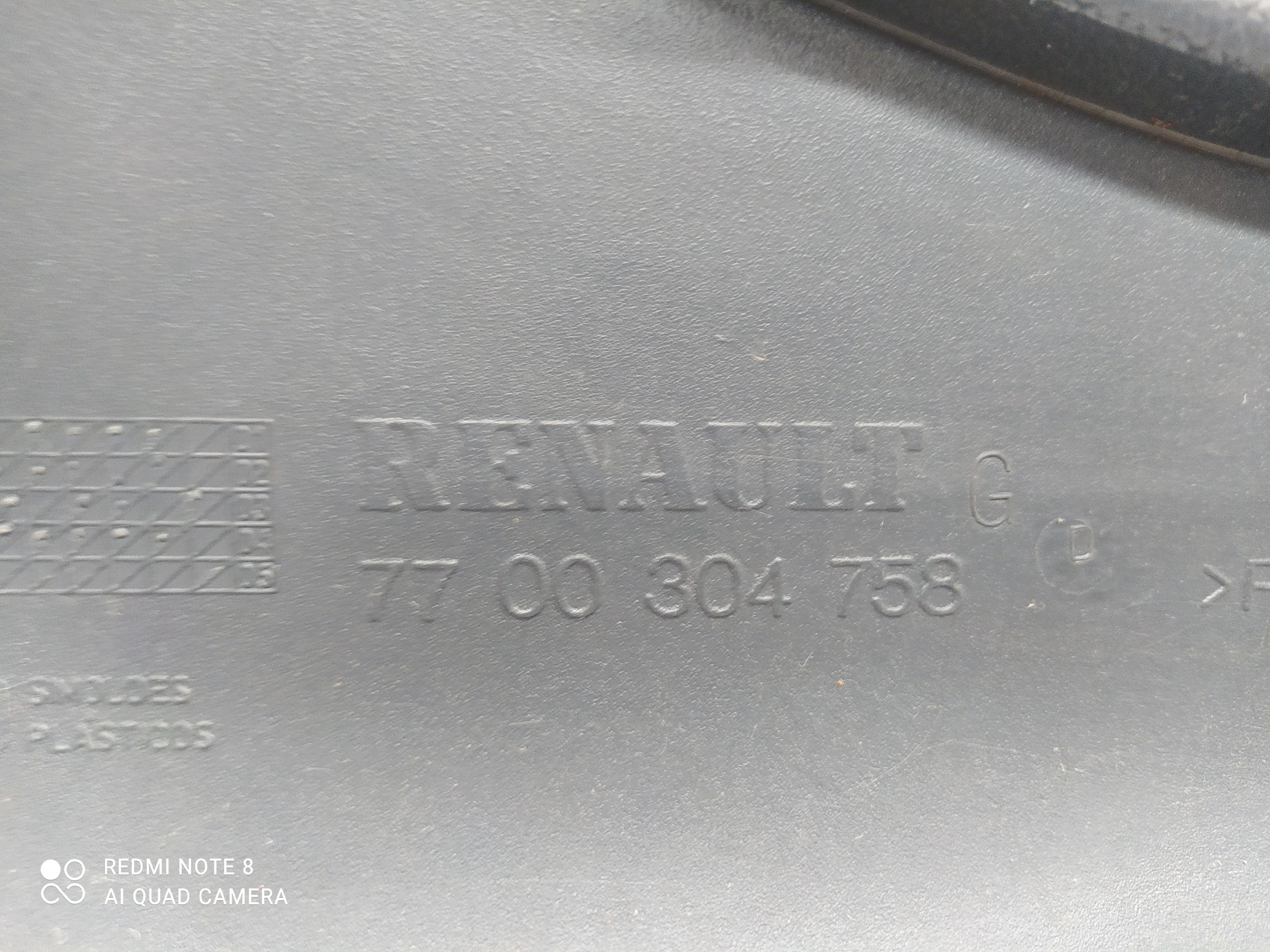 Porta Objetos Dianteiro Esquerdo Renault Kangoo 2000 3