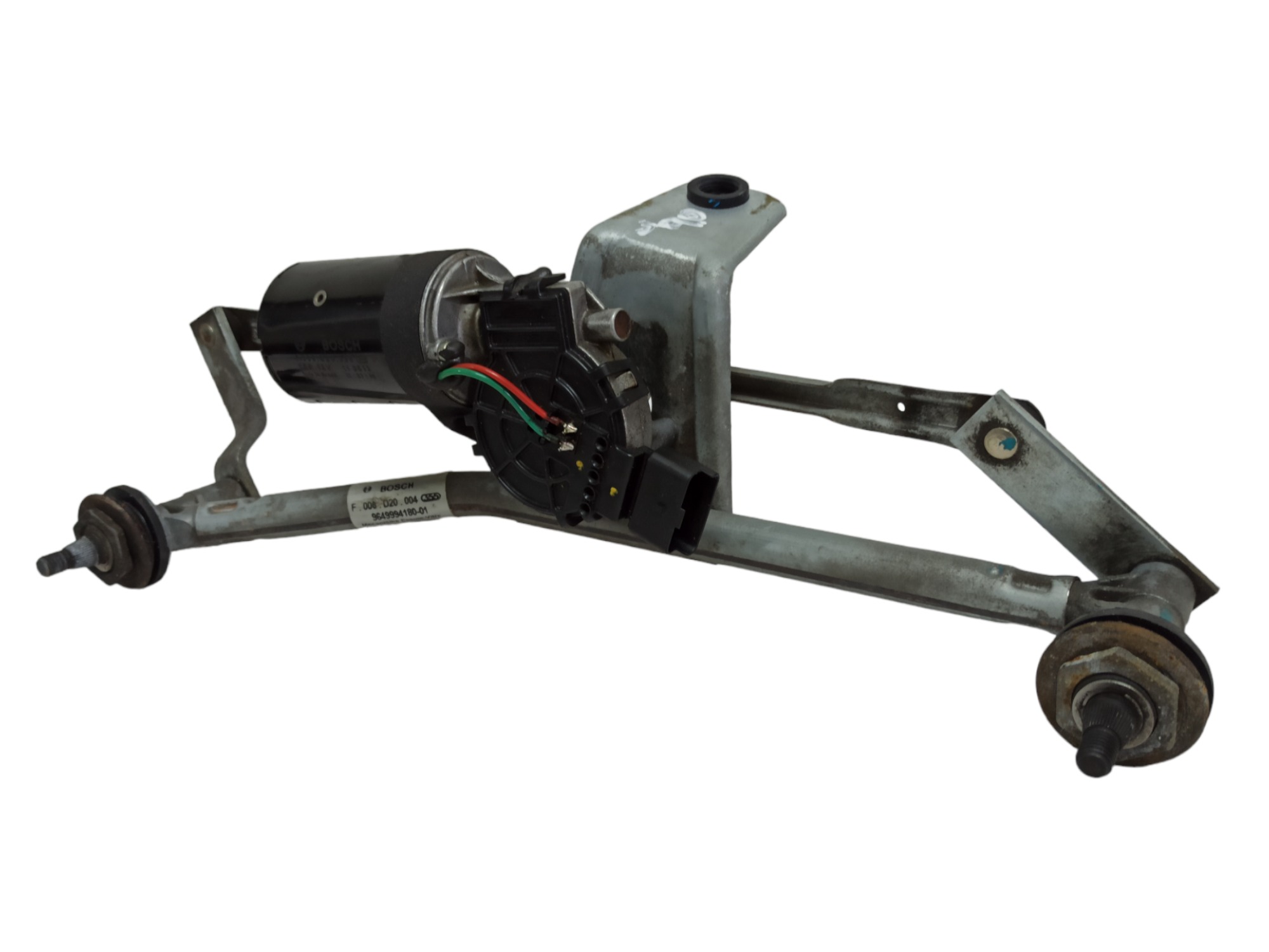 Máquina Motor Limpador Para-brisa Peugeot 207 2012 V90 Esquerdo 3