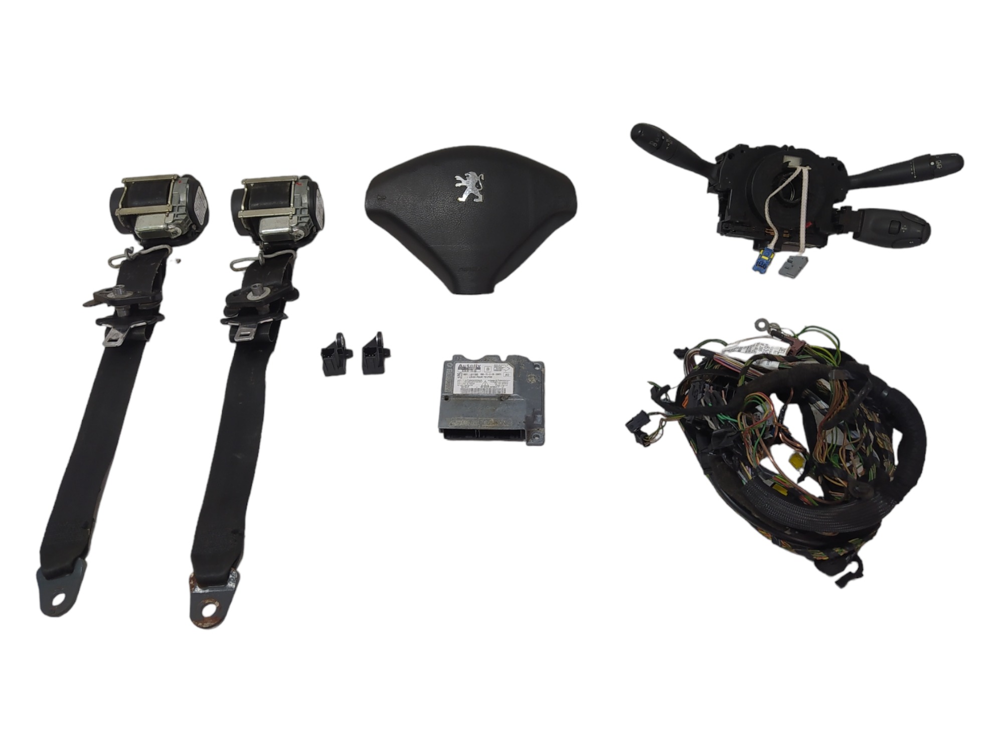 Kit Capa Painel Com Miolo Volante Peugeot 307 1.6 2008 V43 3