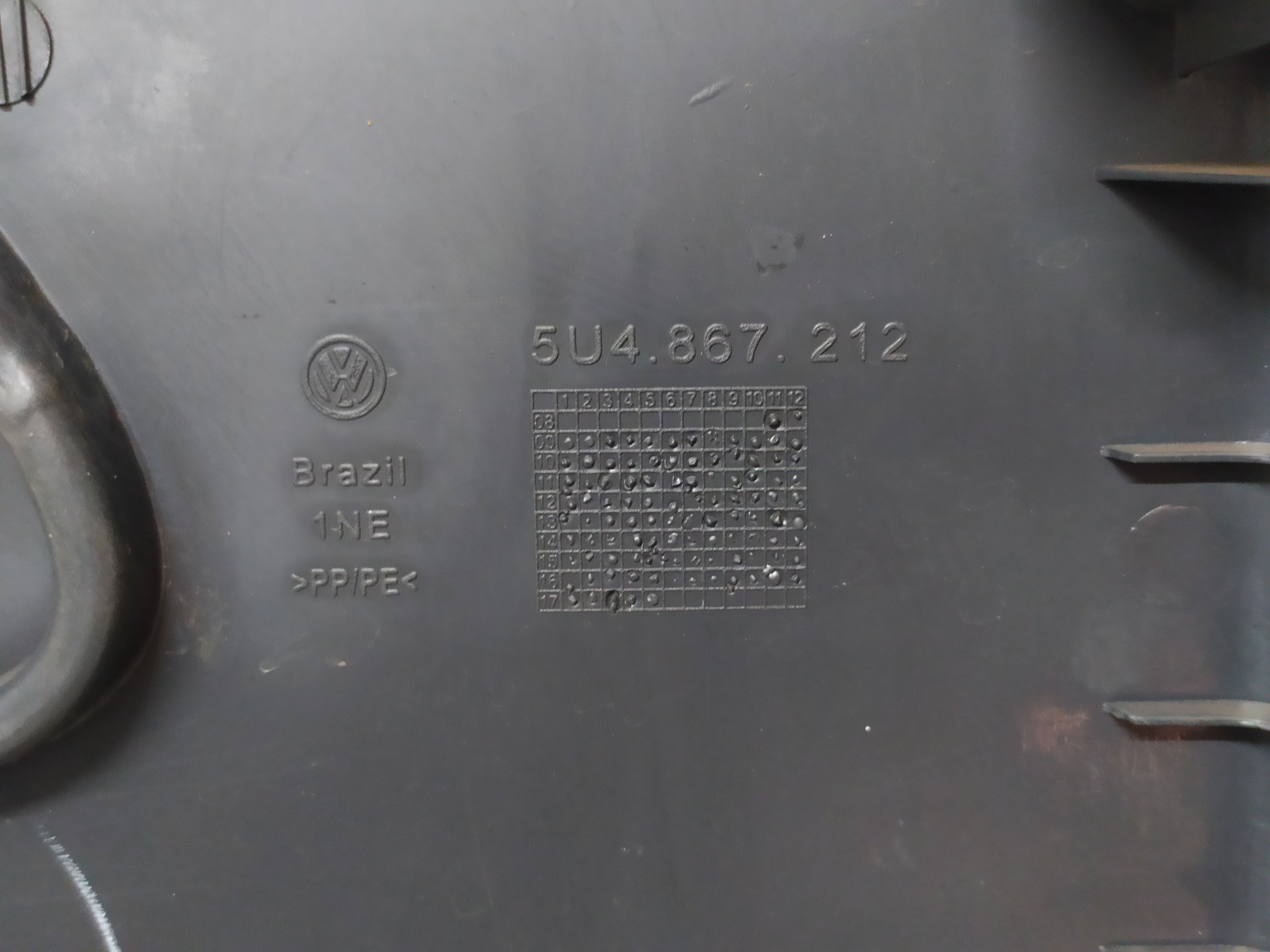 Forro Da Porta Traseira Direita Vw Gol 2017 5u4867212 8