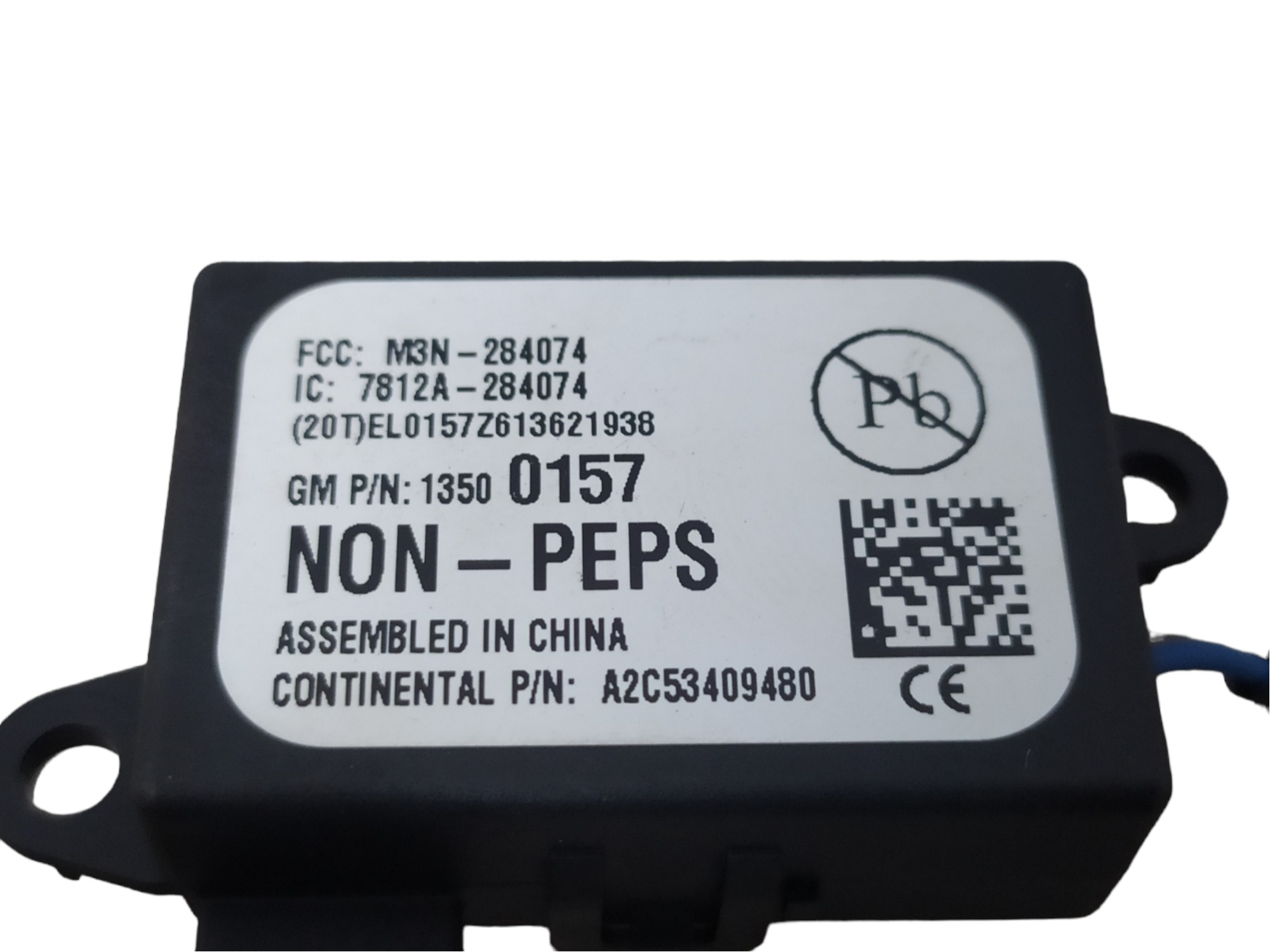 Antena Imobilizador Gm Cobalt 1.4 2012 13500157 8