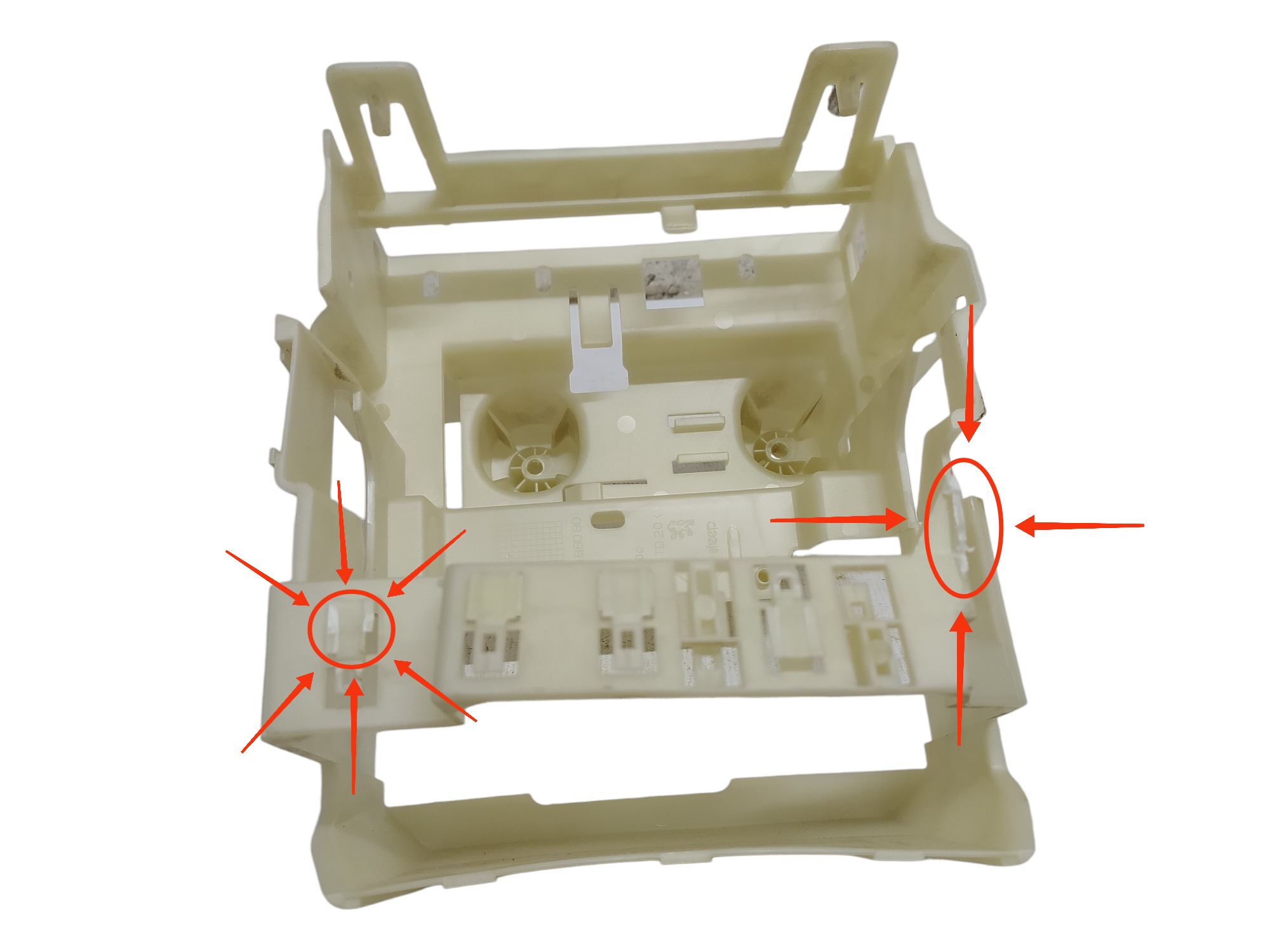 Caixa Suporte Bsi Peugeot 307 2008 9664388080 V43 7