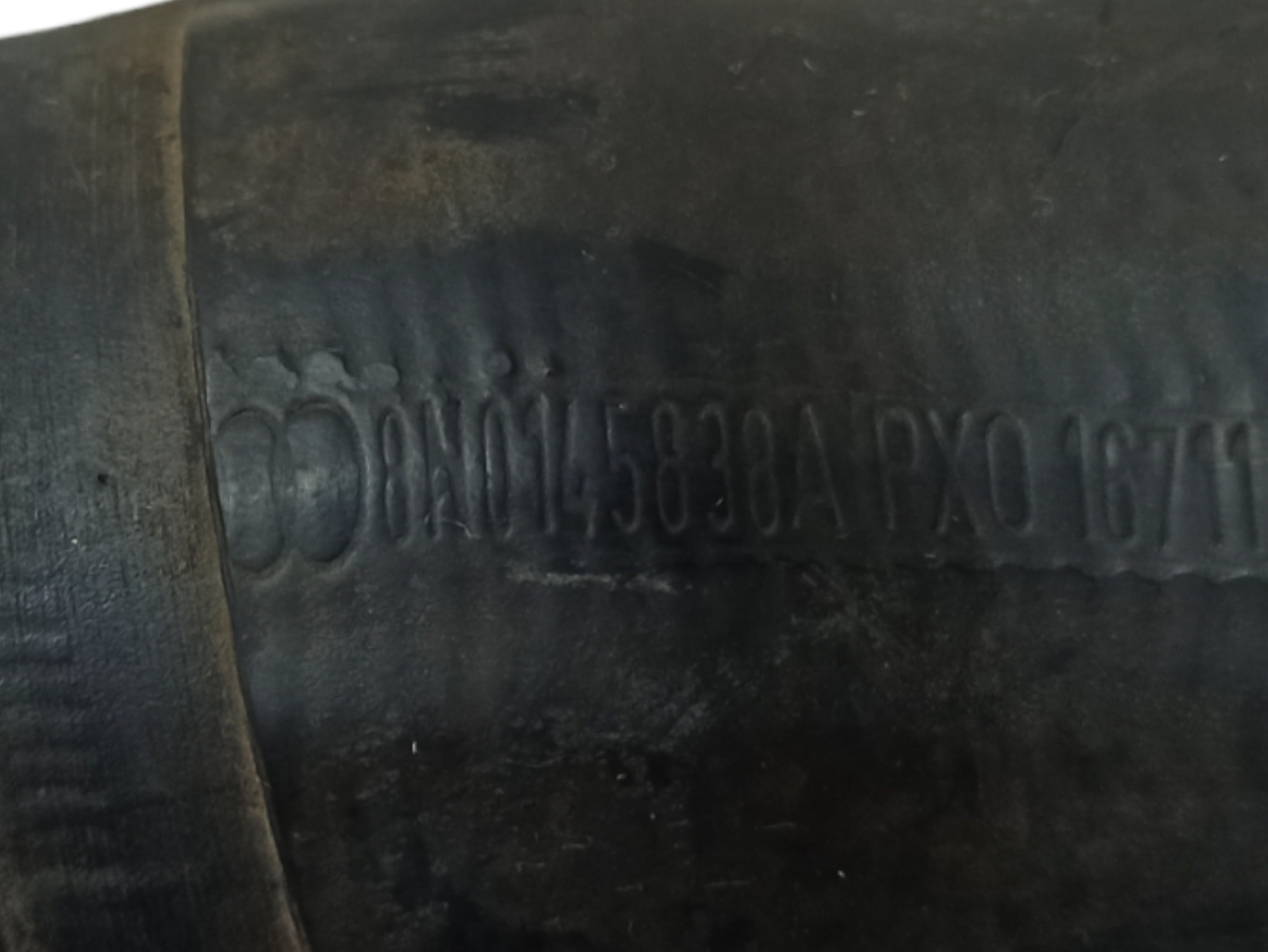 Mangueira Inferior Intercooler Audi S3 Tt 220cv 1997 A 2003 Preta 8