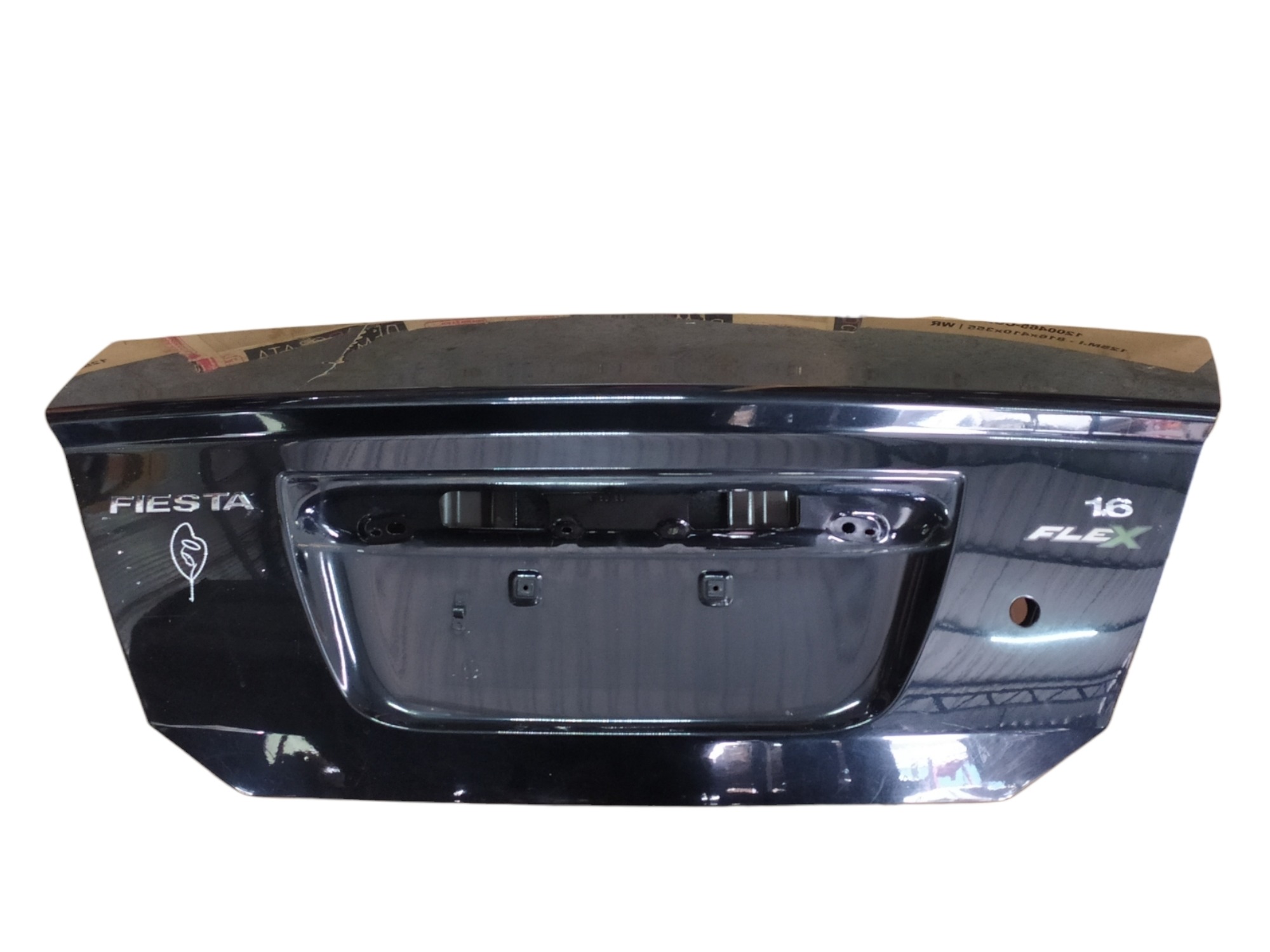 Tampa Traseira Ford Fiesta Sedan 2005 A 2011 V96 – Preto Preto