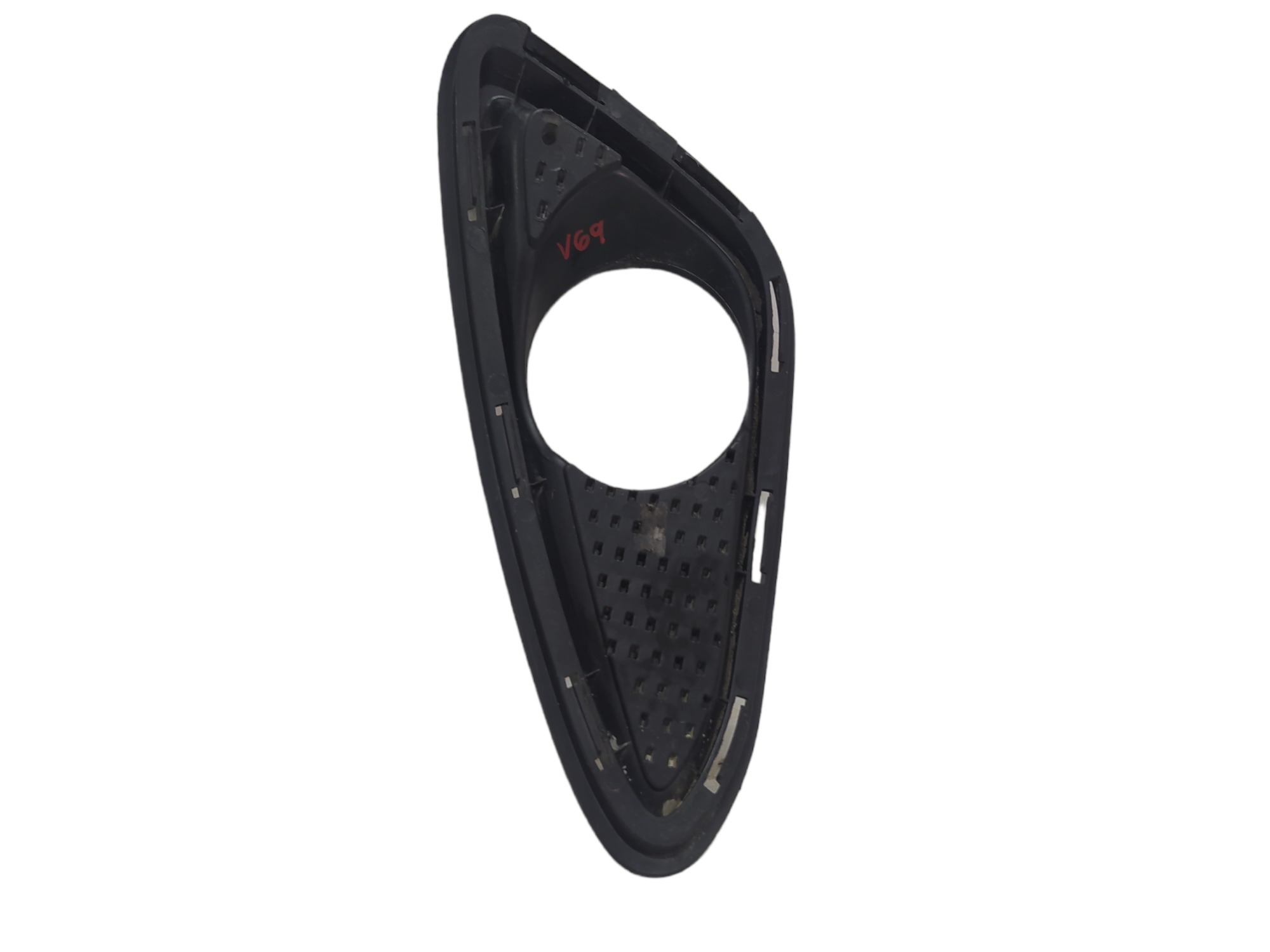 Grade Moldura Farol Milha Direiro Hb20 2014 865281s000 V69 Preta Direito