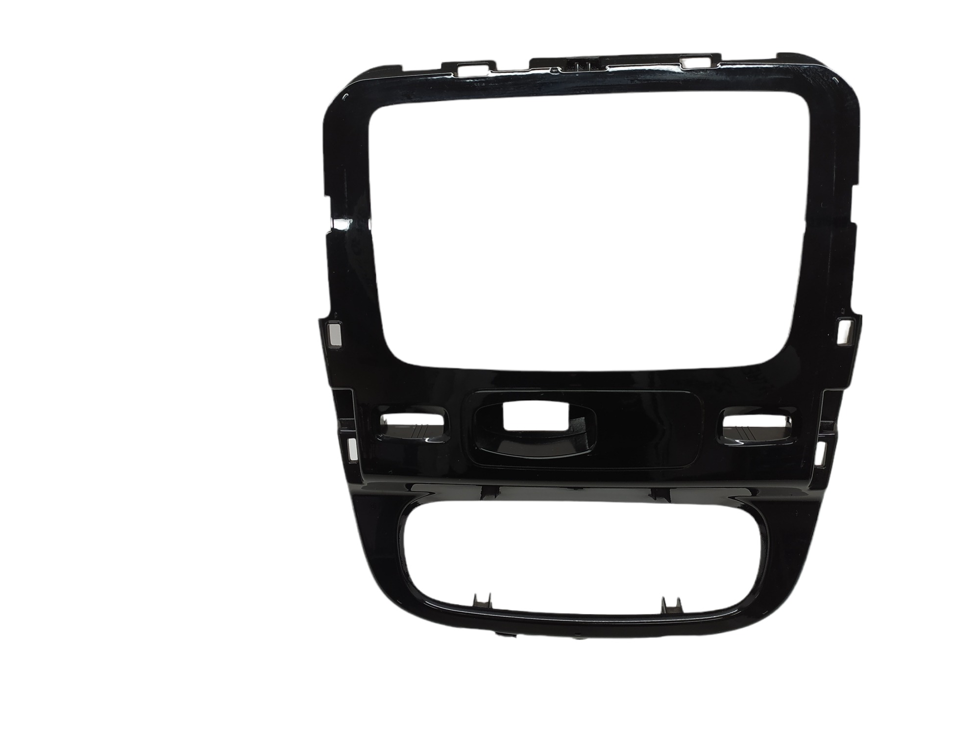 Moldura Painel Renault Duster 2012 A 2016 Preto