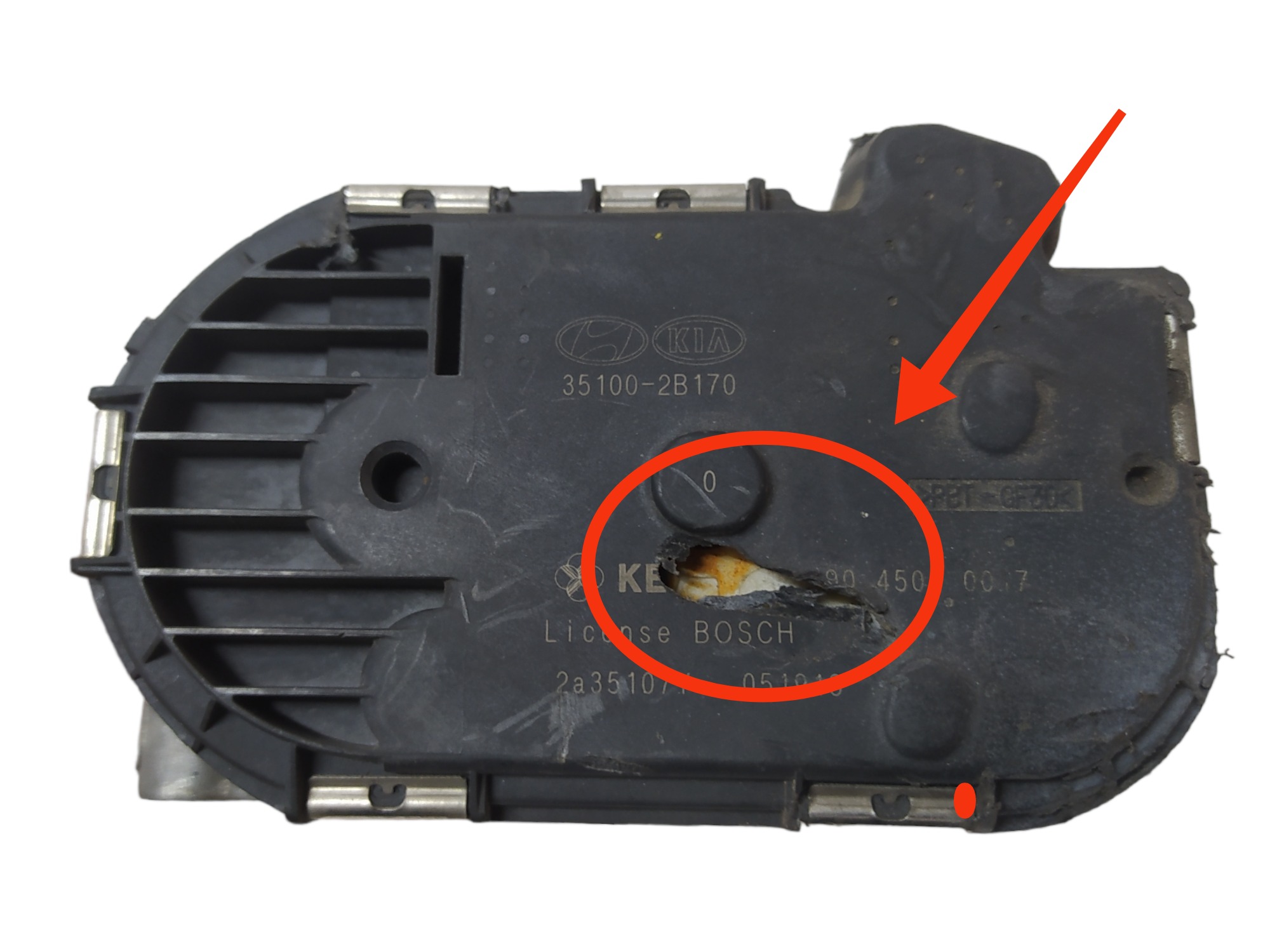 Tbi Corpo Borboleta Hyundai Hb20 1.6 2014 Flex V69 7