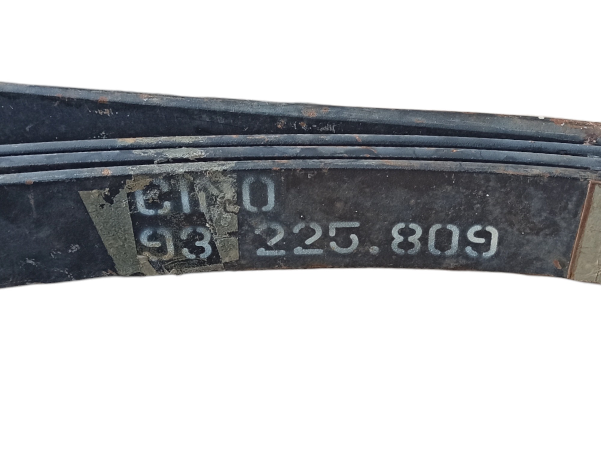 Feixe De Mola Traseiro Completo Chevrolet S10 1995 A 2000 8
