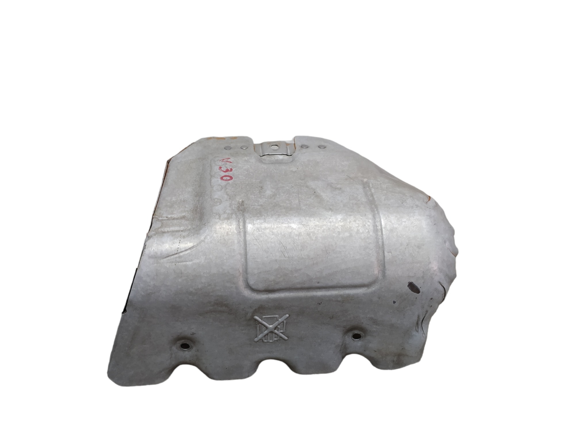Defletor Protetor Do Escapamento Ford Fiesta 1.0 2002 V30