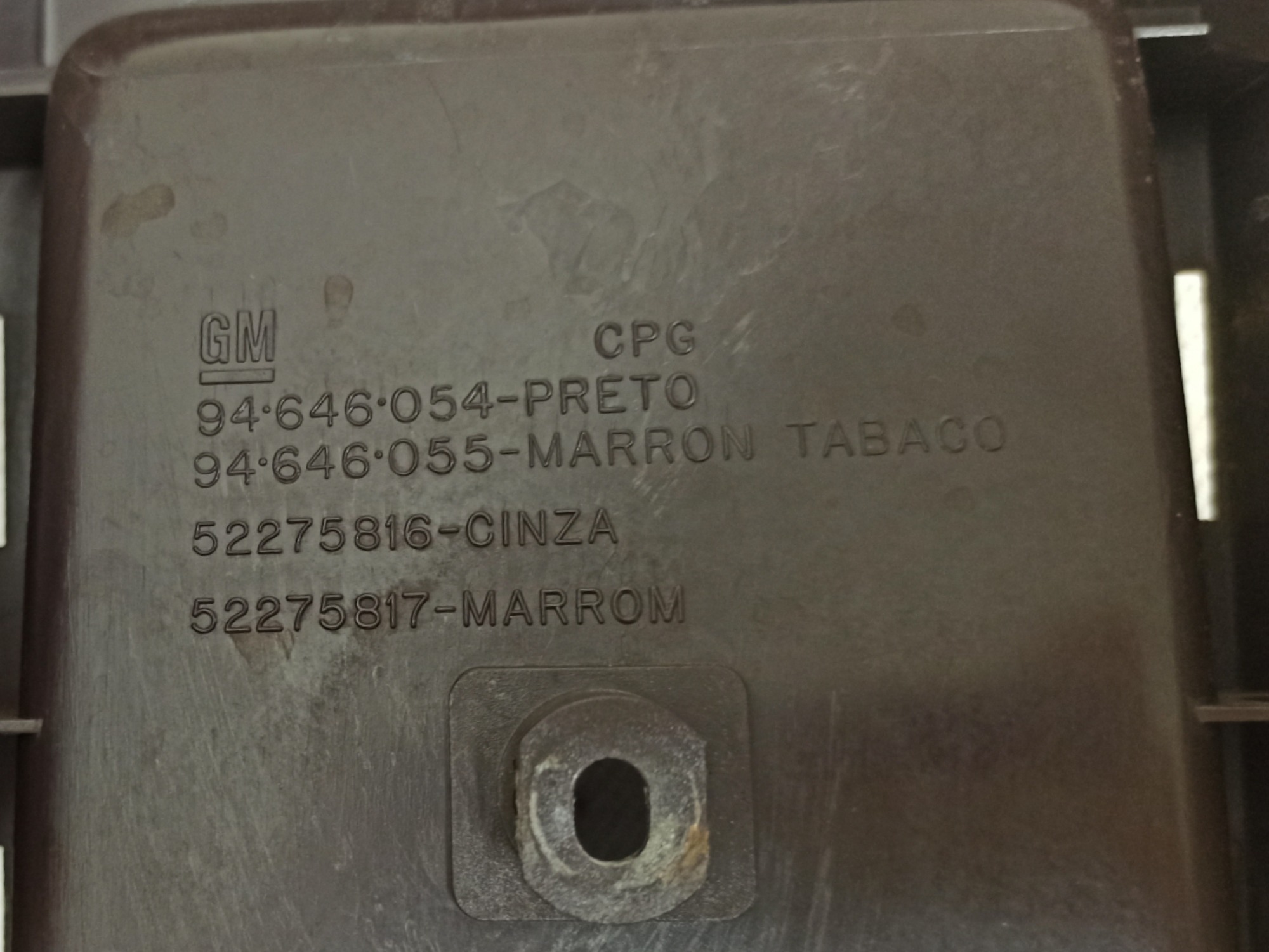 Console Preto Central Chevrolet Monza 1987 V03 5