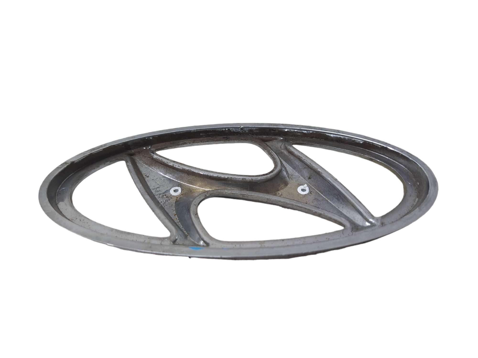 Emblema Traseiro Cromado Hyundai Hb20 2014 V69 4