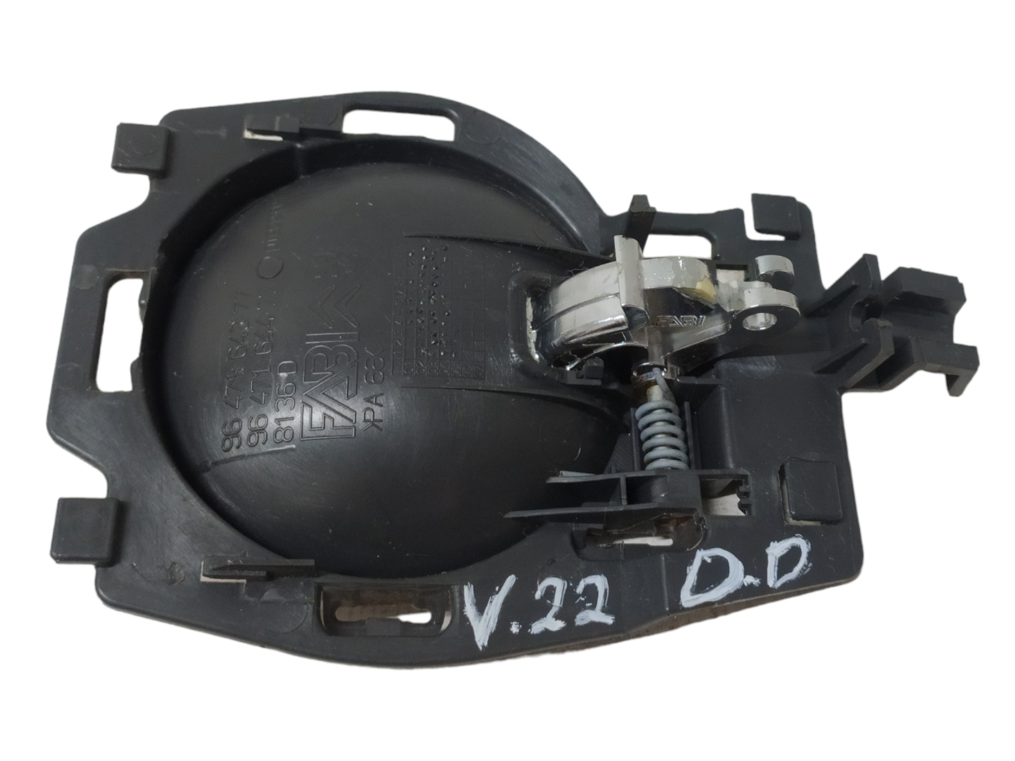 Maçaneta Interna Dianteira Direita Citroen C3 2009 A 2012 4