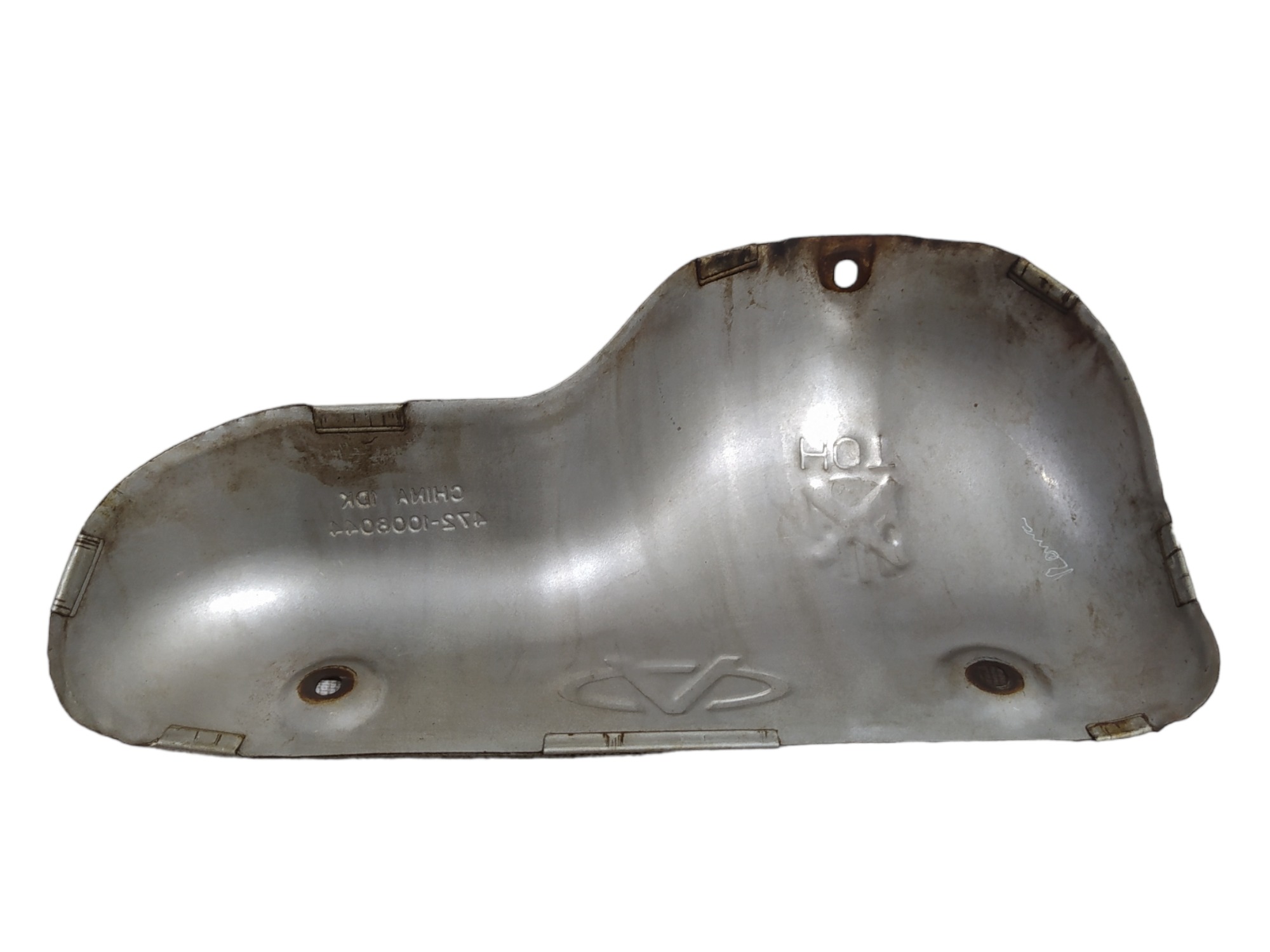 Defletor Calor Coletor Escape Chery Qq 1.1 2011 A 2014 4