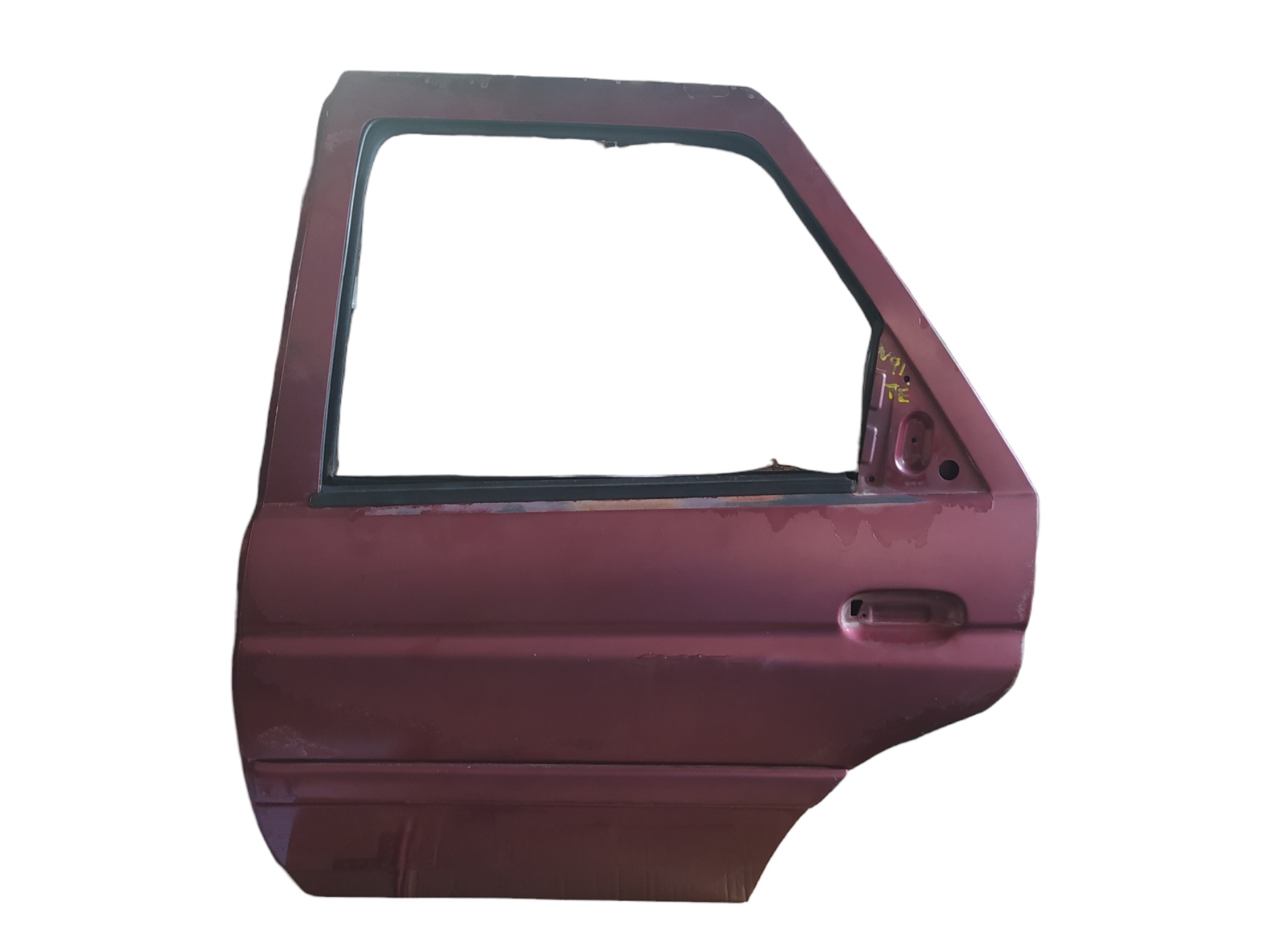 Porta Traseira Esquerda Ford Escort 1998 V91 Traseiro Esquerdo Vinho