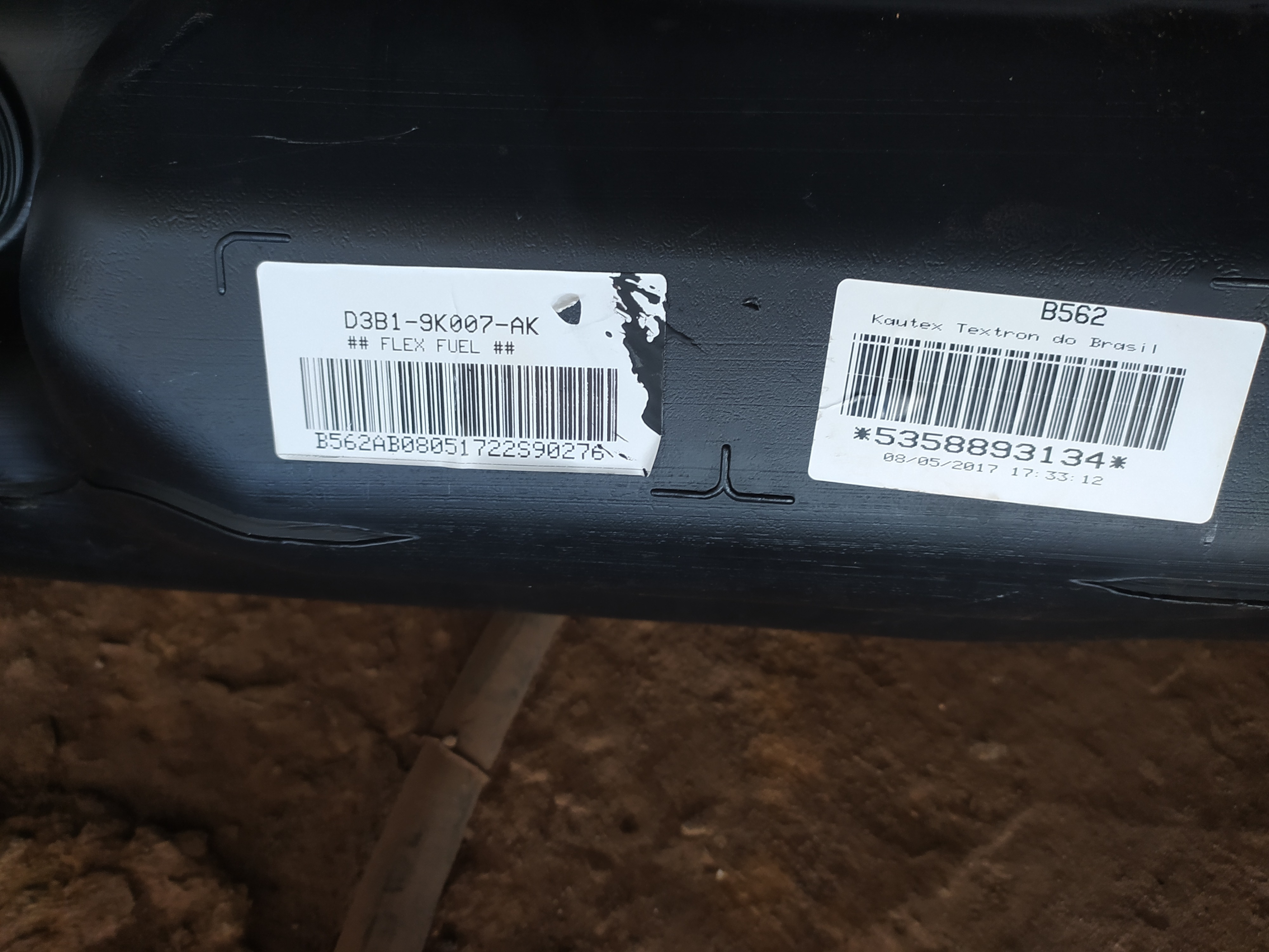 Tanque Combustível New Fiesta 2017 1.6 2