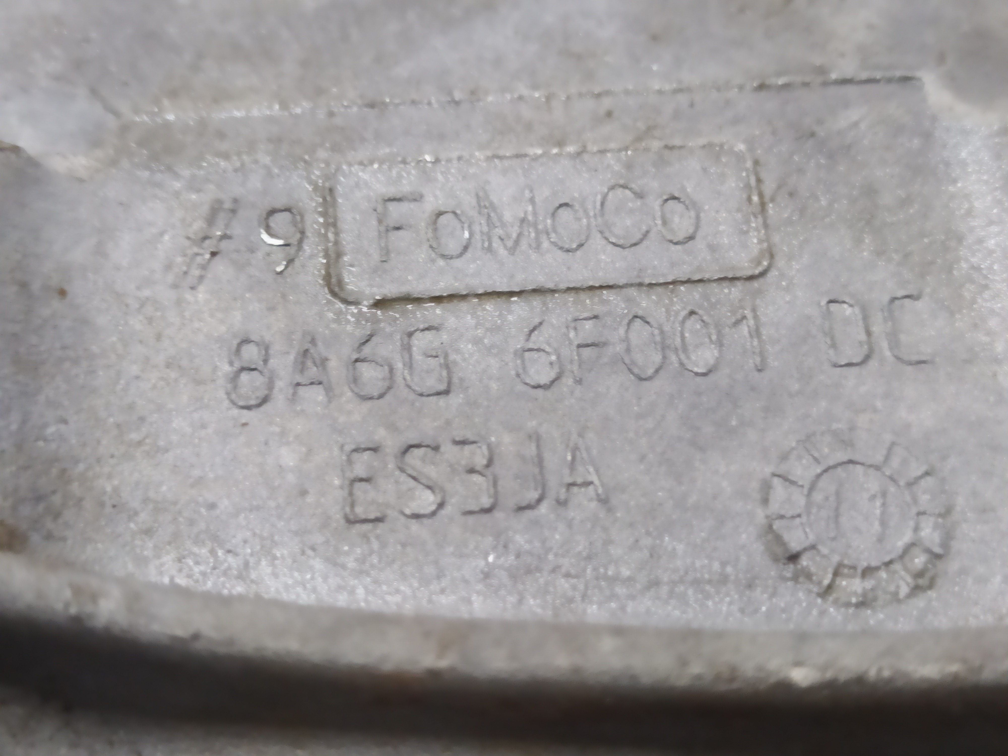 Suporte Do Coxim Motor Ford Fiesta 1.6 2011 8a6g6f001 8