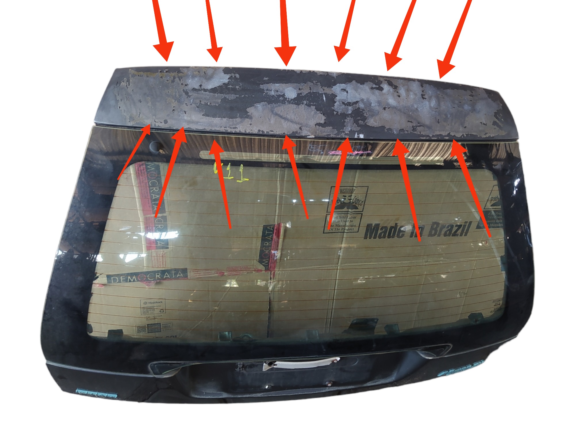 Tampa Traseira Porta Malas Fiat Marea 2000 V11 8
