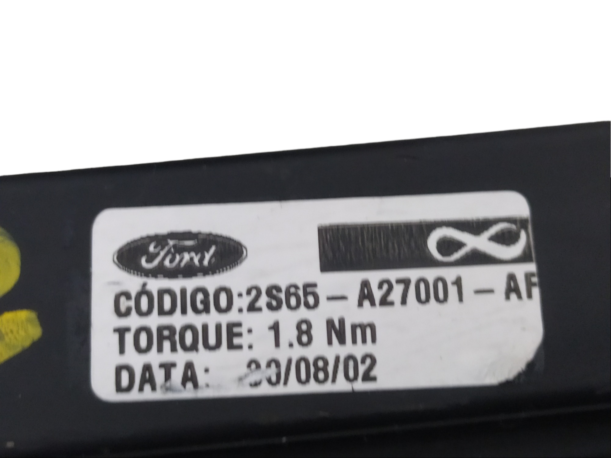 Máquina Vidro Manual Tras Esquerda Ford Fiesta  2002 V59 7