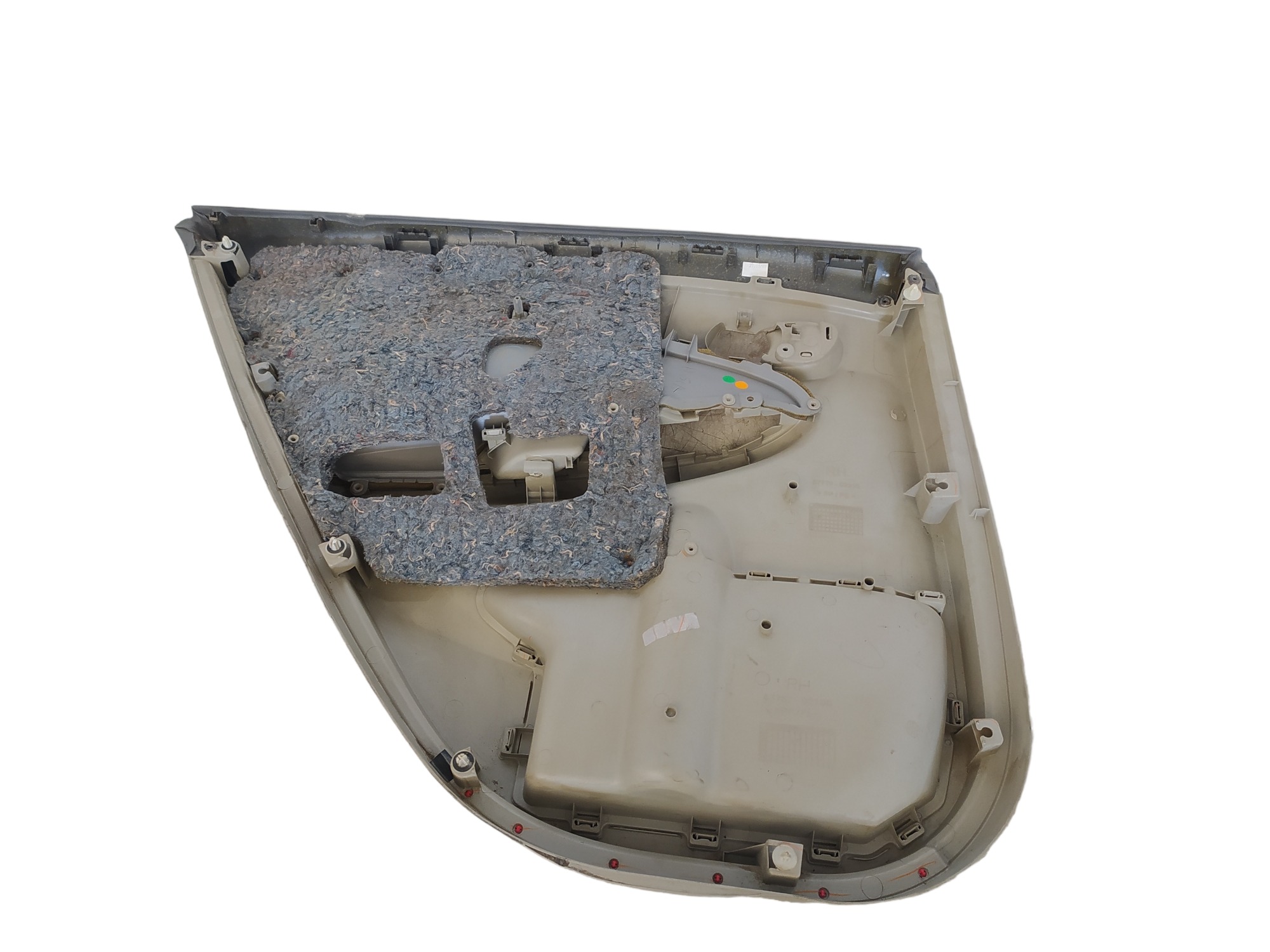 Forro Da Porta Traseira Direita Toyota Corolla 1.8 2009 4