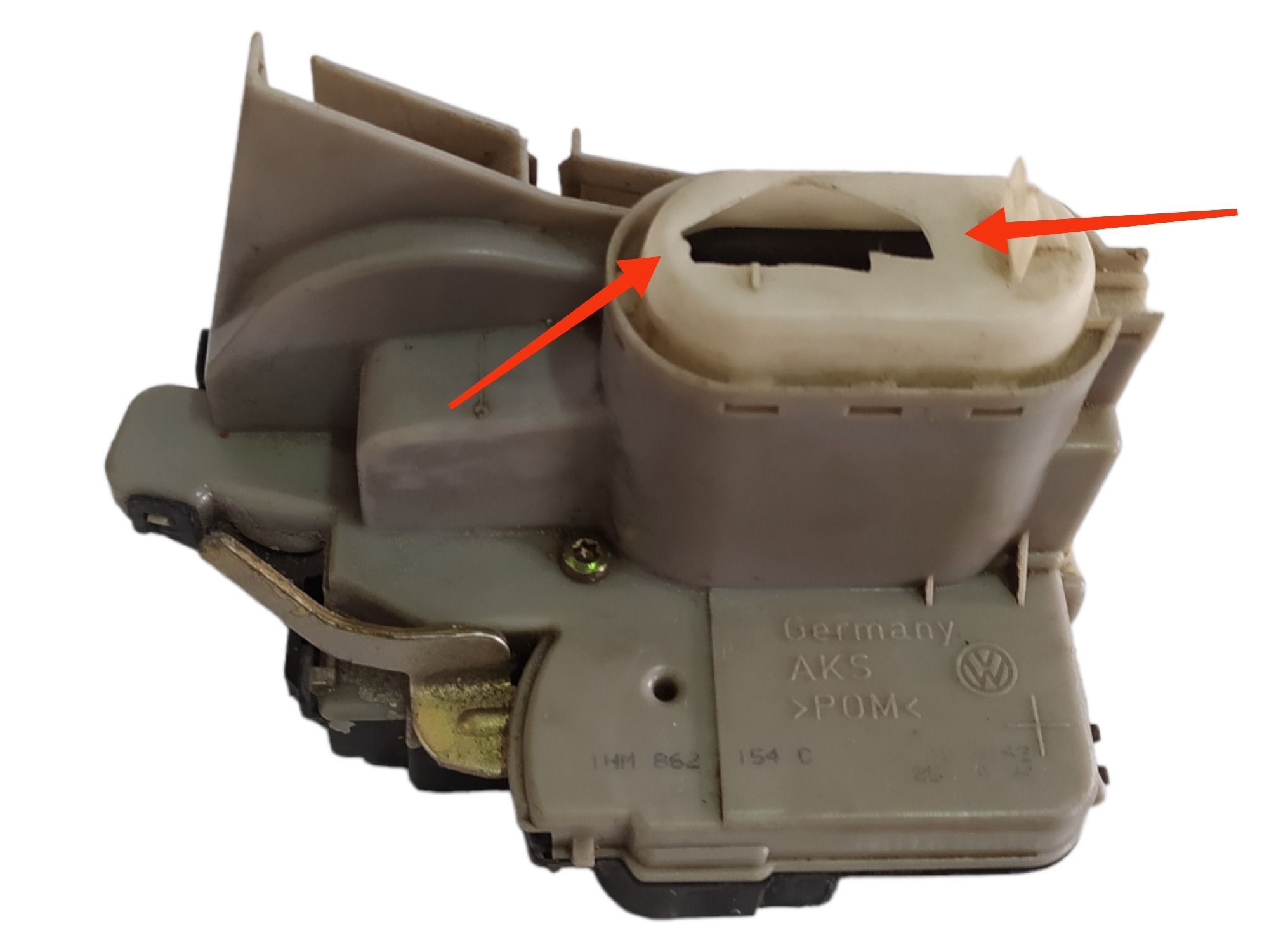 Fechadura Manual Traseira Dir Vw Polo 1994 A 1998 Balcão 7