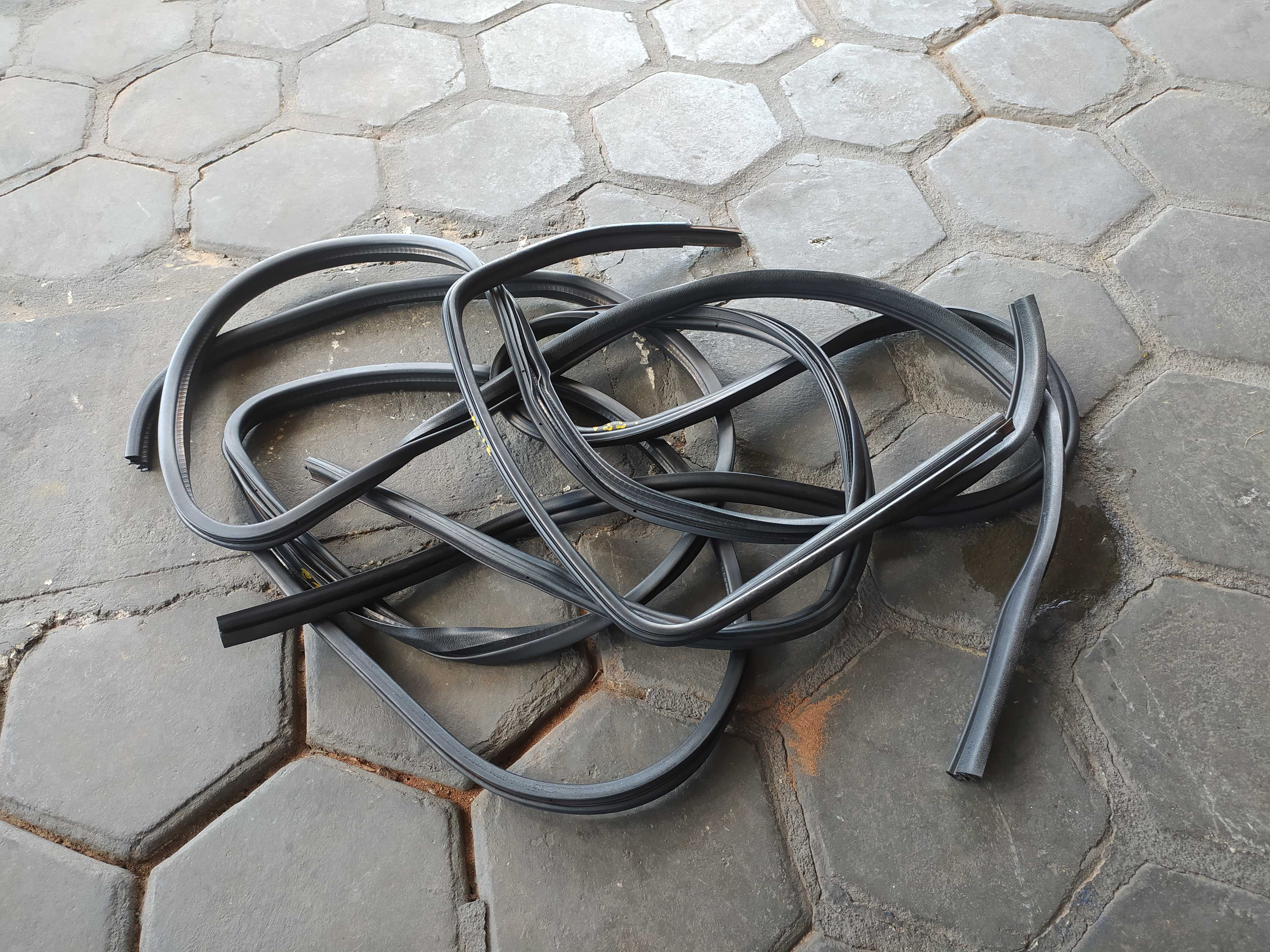 Jogo Borracha De Porta Citroen C3 2005 V22