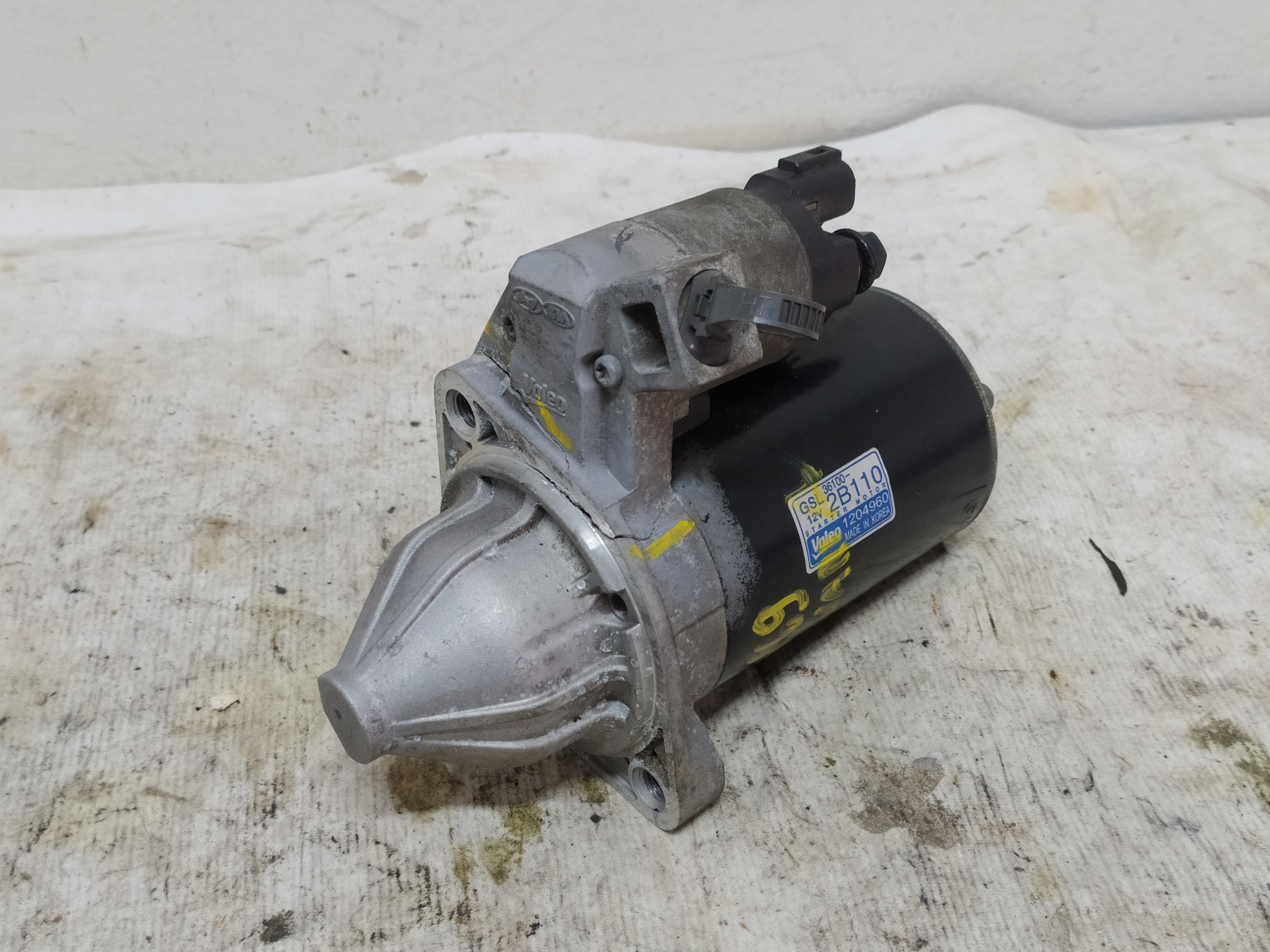 Motor Arranque Partida Hyundai HB20 2014 V69 Avaria Balcão