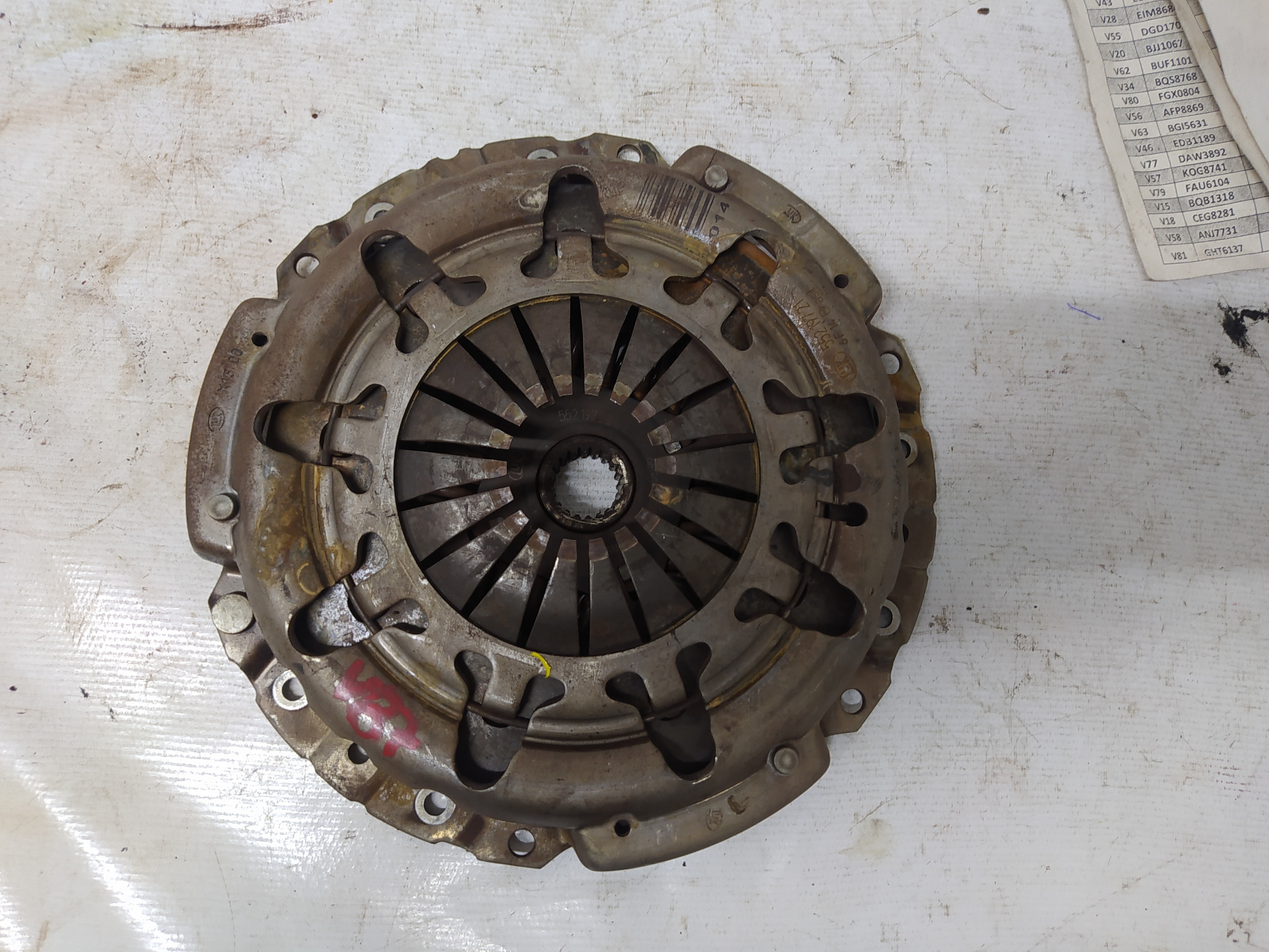 Platô E Disco Fiat Palio 1.0 2016 V87 Balcão