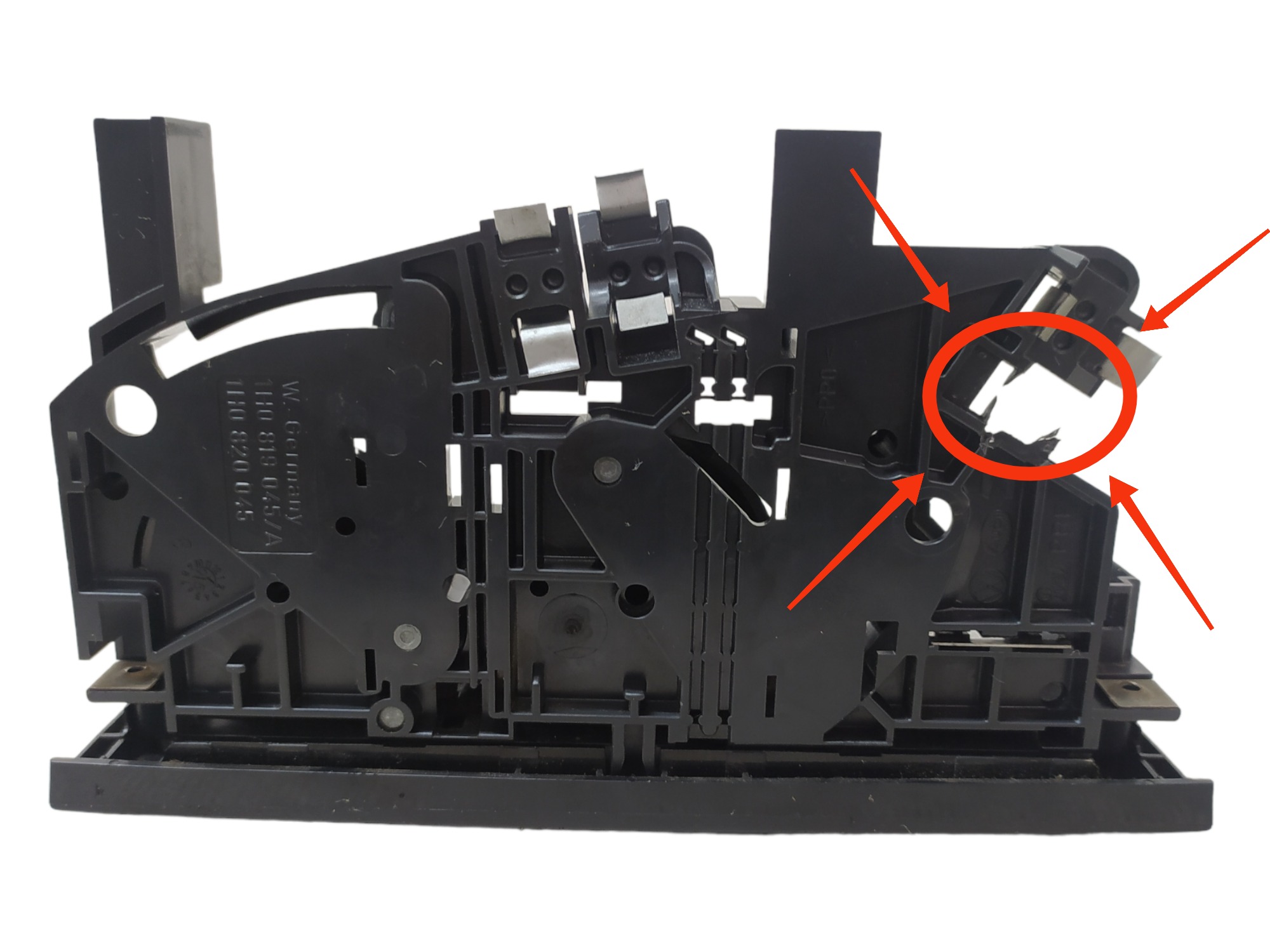 Comando Ar Condicionado Volkswagen Golf 1995 1h0819045 V41 9
