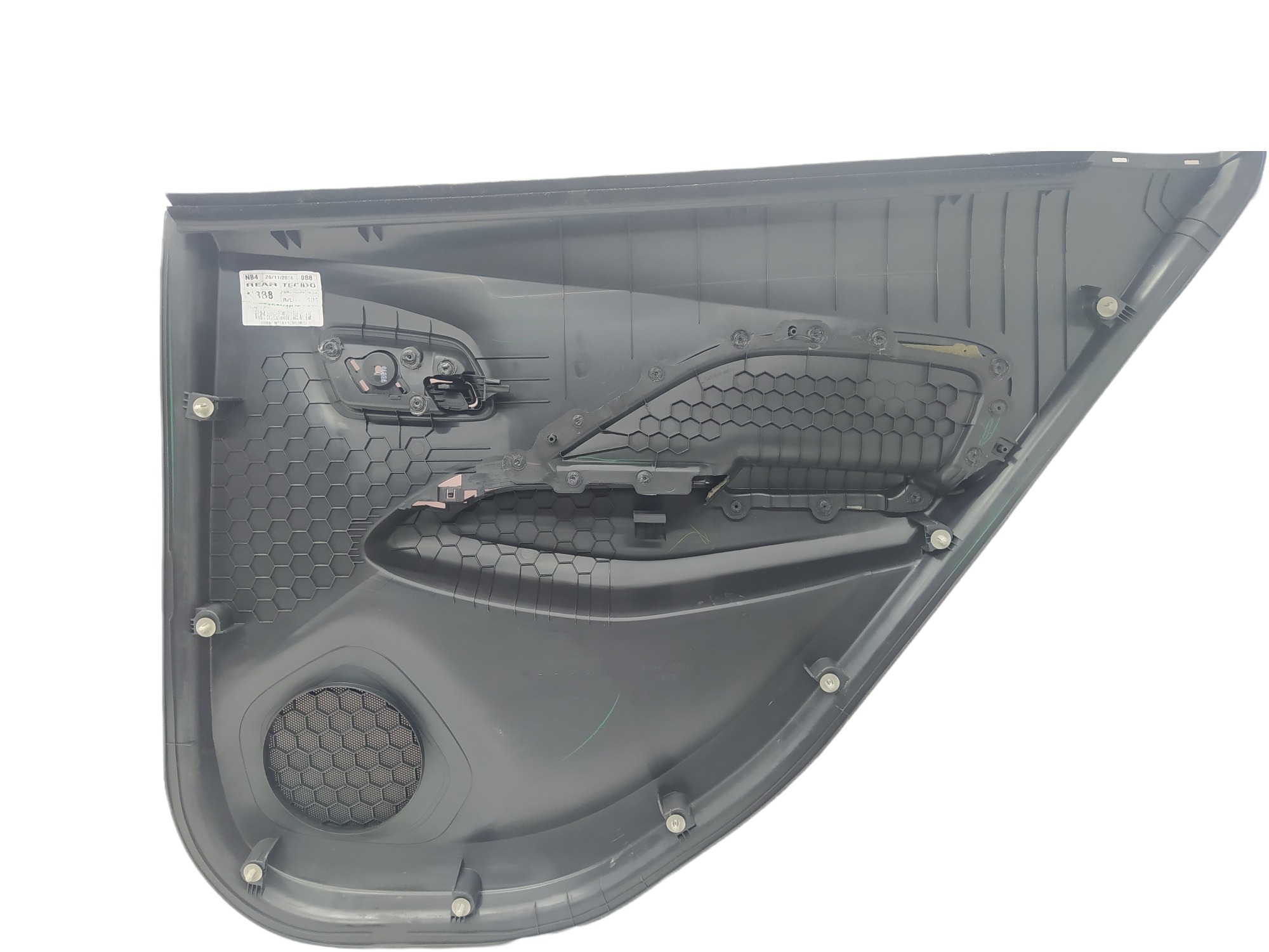 Forro Porta Traseira Esquerda Gm Cobalt 2017  67114x7b04 Cinza 3