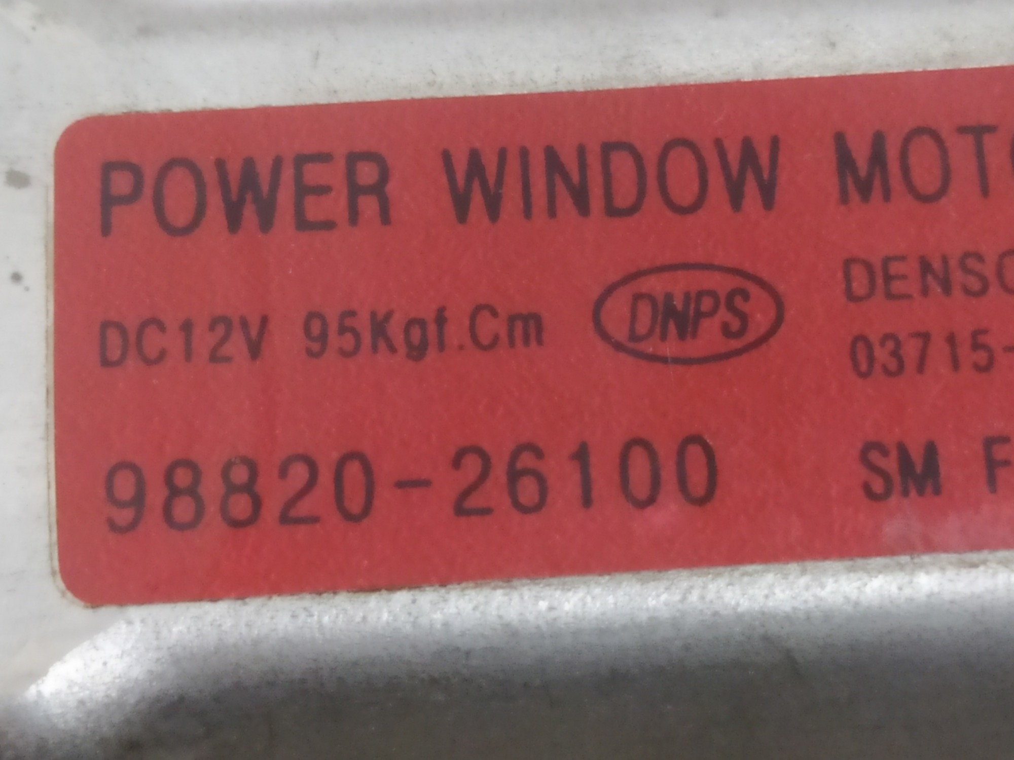 Motor Vidro Elétrico Dianteiro Esquerdo Santa Fe 2001 V55 6