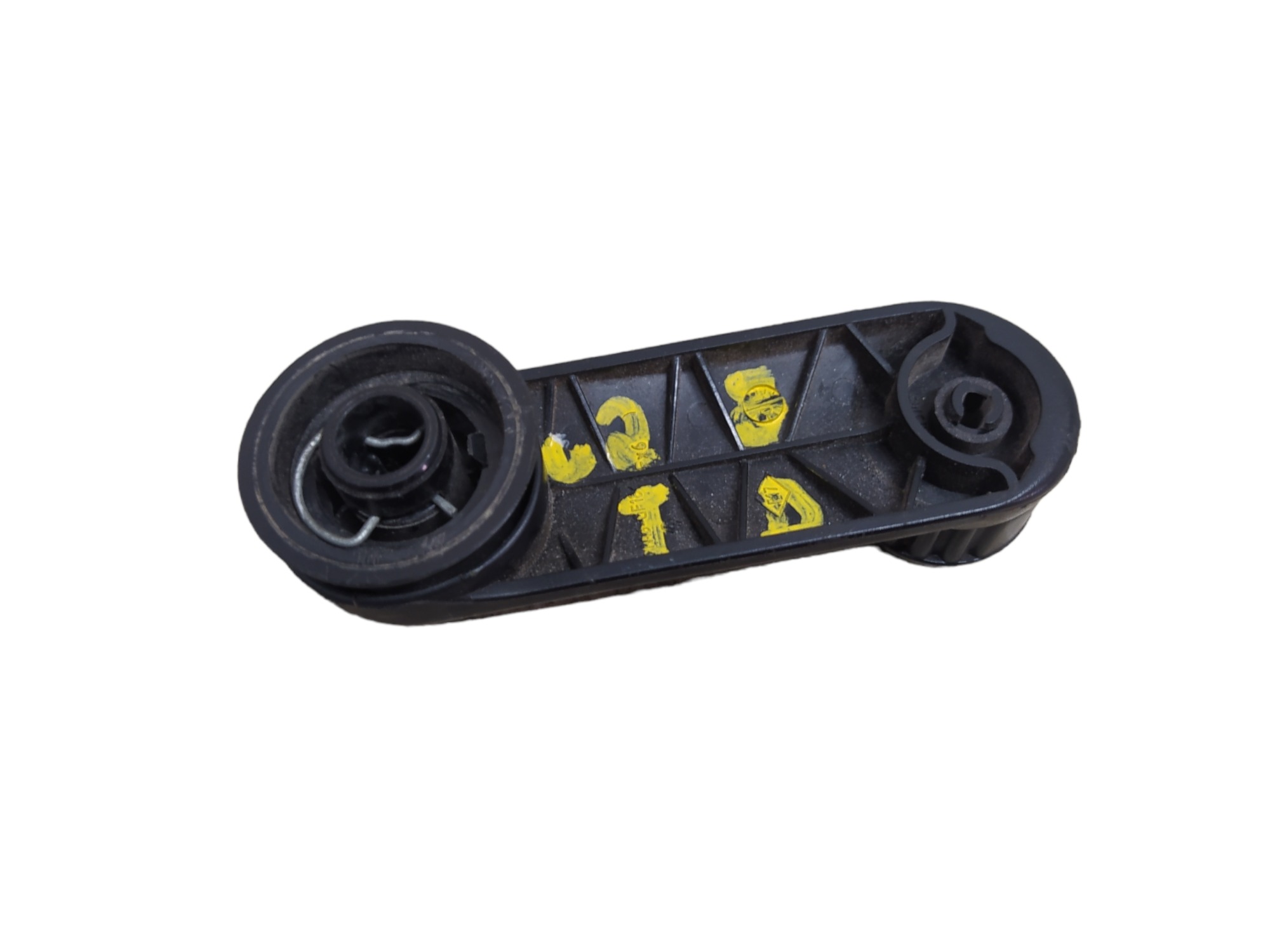 Manivela Vidro Traseiro Esquerdo Renault Sandero 2010 V28  – Preto 4