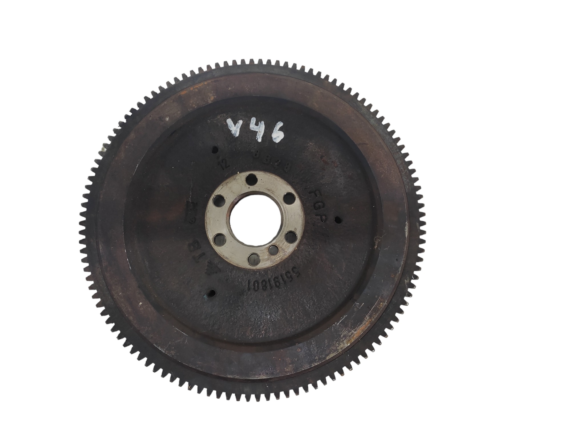 Volante Do Motor Fiat Uno 1.0 2008 55191801 V46