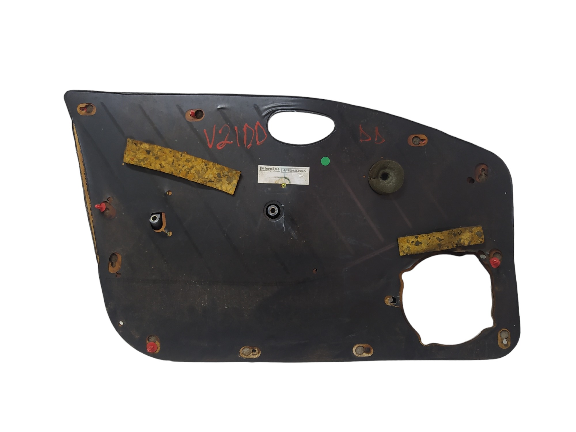 Forro Da Porta Dianteira Direita Fiat Palio 1.0 2000 V21 5